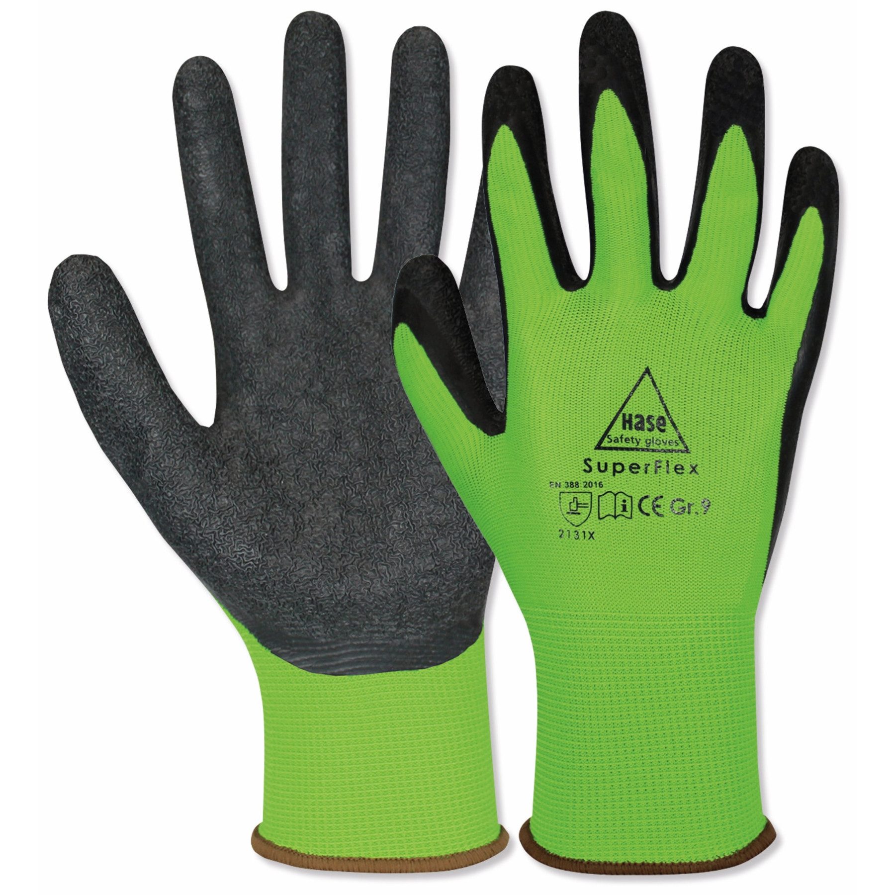 Arbeitshandschuhe HASE SAFETY GLOVES Latex-Arbeitshandschuhe