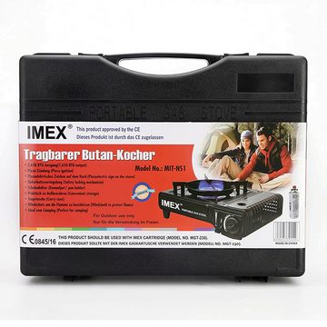 IMEX Gaskocher Imex Tragbarer Gaskocher, mobiler Gaskocher, Outdoor Camping-Kocher