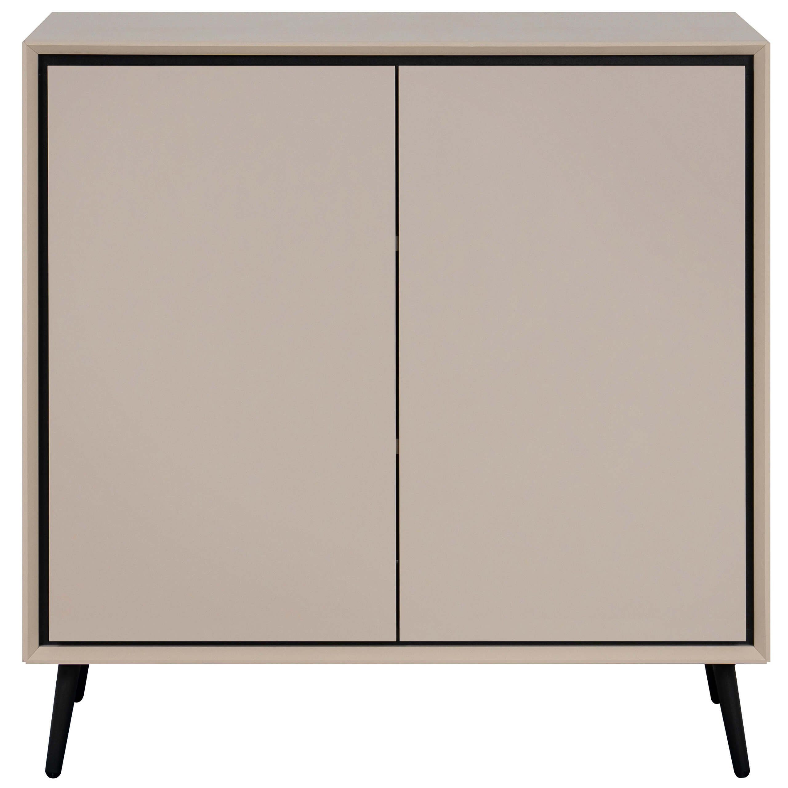 Newroom Kommode Serano, Sideboard Schrank mit Türen Aufbewahrungsschrank für Wohnzimmer F...