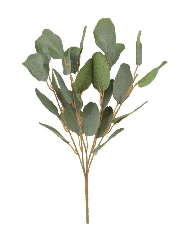 Zweig* -gehobene Kunstblume Strauch Höhe Kunstpflanze HOCHWERTIG cm, 60 (Eucalyptus), naturgetreu, Qualität Eukalypten 2474U, / *naturgetreue künstlich, Charakter -natürlicher täuschend / echt,