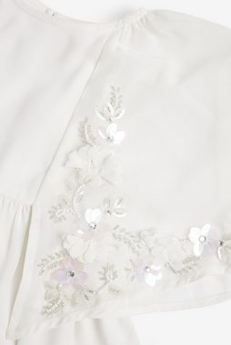 Next Partykleid Perlenbesticktes Kleid im Cape-Design (1-tlg)