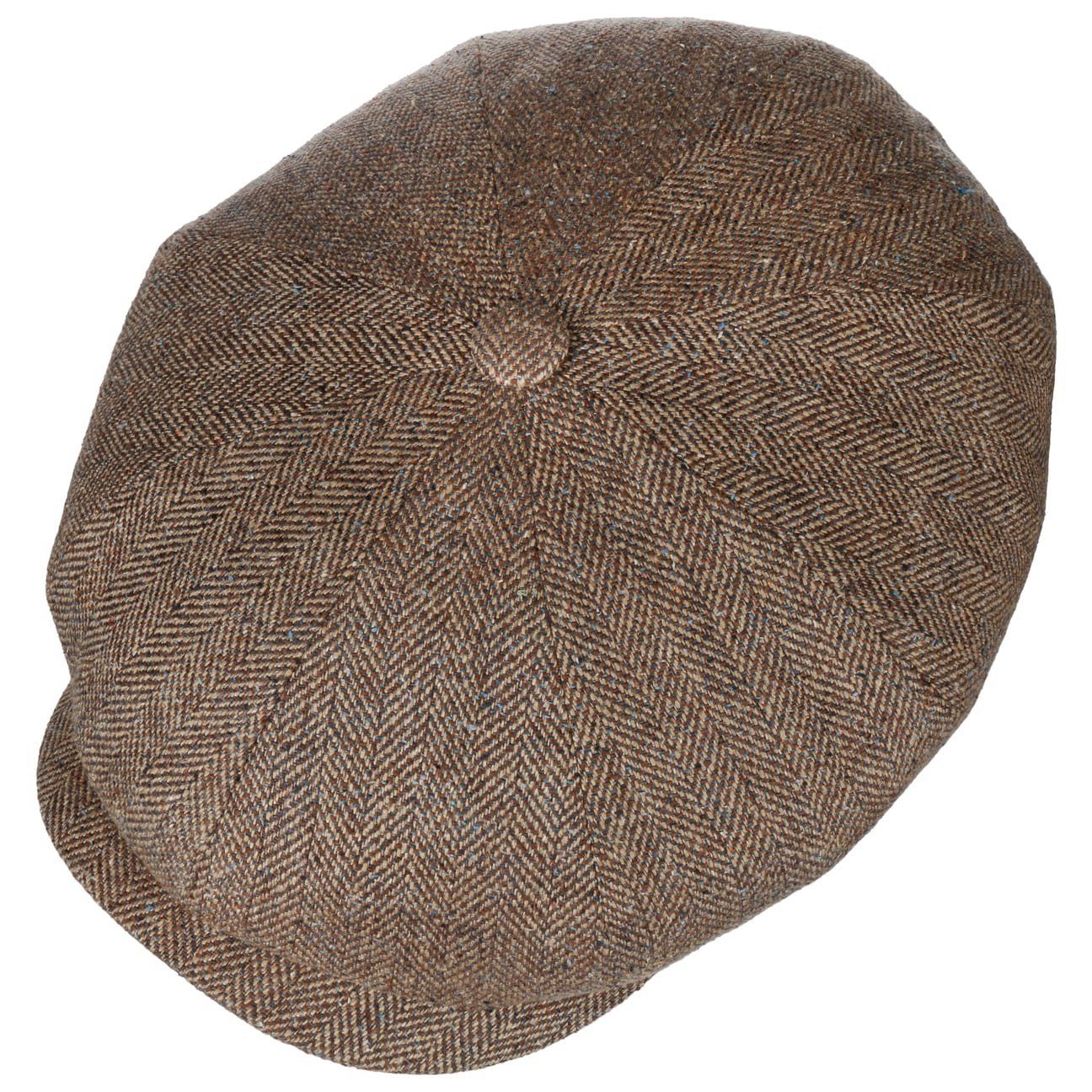 Stetson Flat Cap (1-St) Schiebermütze mit Schirm, Made in the EU