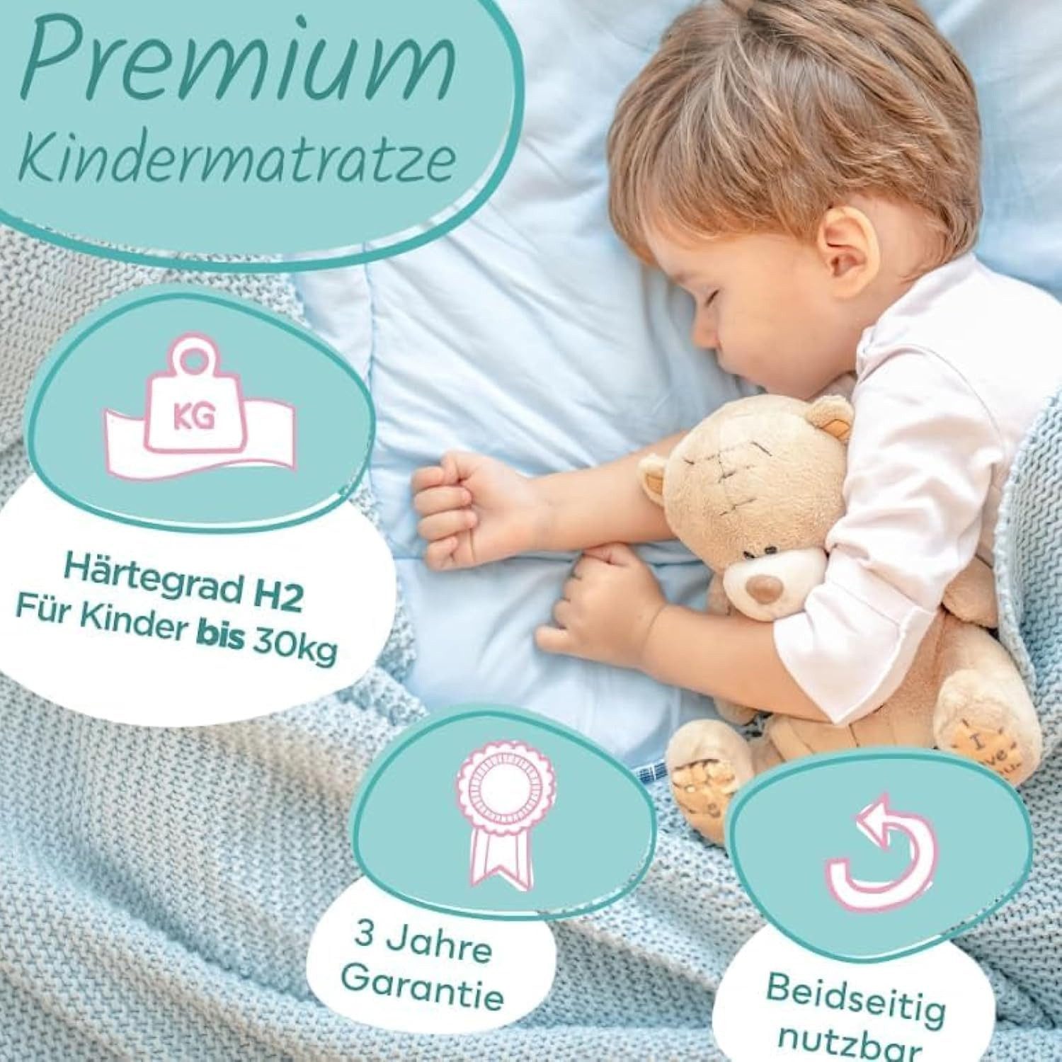 Komfortschaummatratze Babymatratze, Kindermatratze, Sun Garden, 16 günstig online kaufen