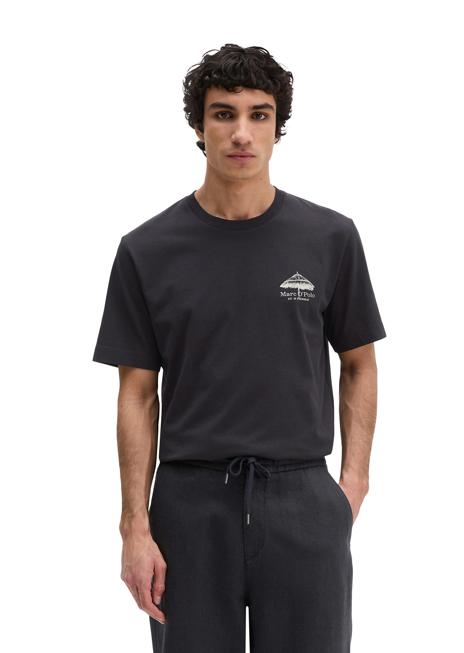 Marc O'Polo T-Shirt mit sommerlichem Rückenprint