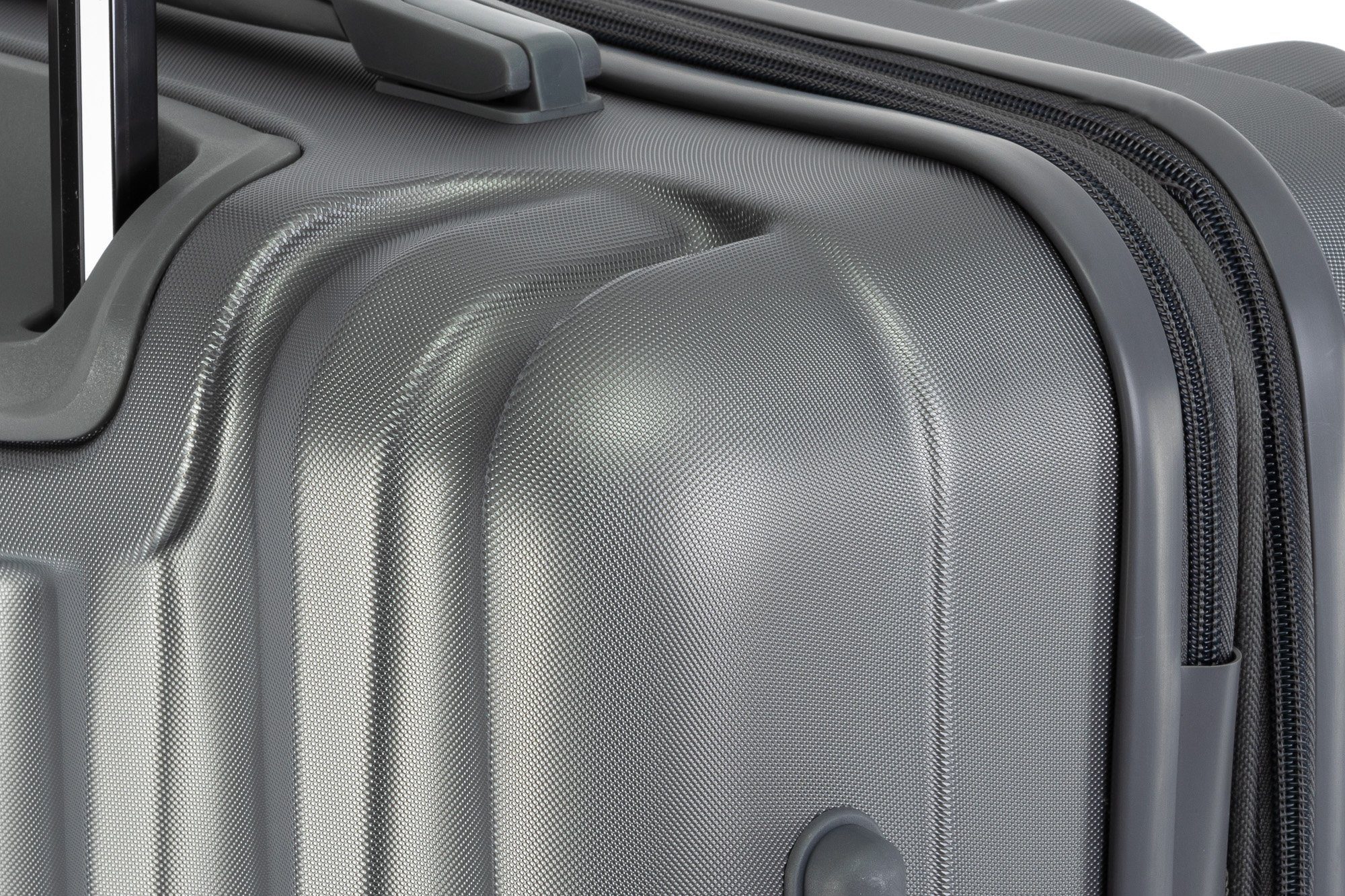 Travelhouse Hartschalen-Trolley Porto, 4 Rollen, Dehnfalte +15% Volumen, robuste Reißverschlüsse, große Rollen