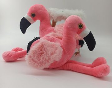 soma Kuscheltier Kuscheltier Flamingo pink 38 cm Plüschtier XXL Plüsch Flamingo pi (1-St), Super weicher Plüsch Stofftier Kuscheltier für Kinder zum spielen