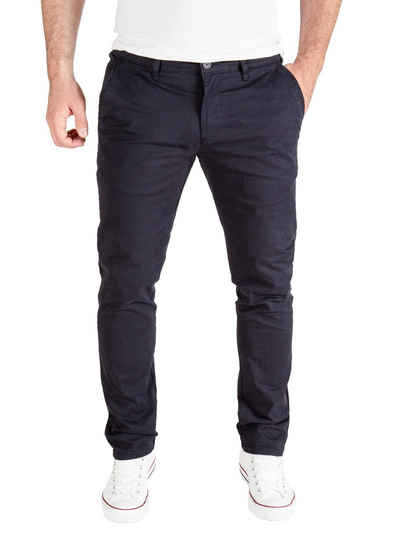 Pittman Chinohose Derrick moderne Baumwolll Chino Jeans mit Reißverschluss