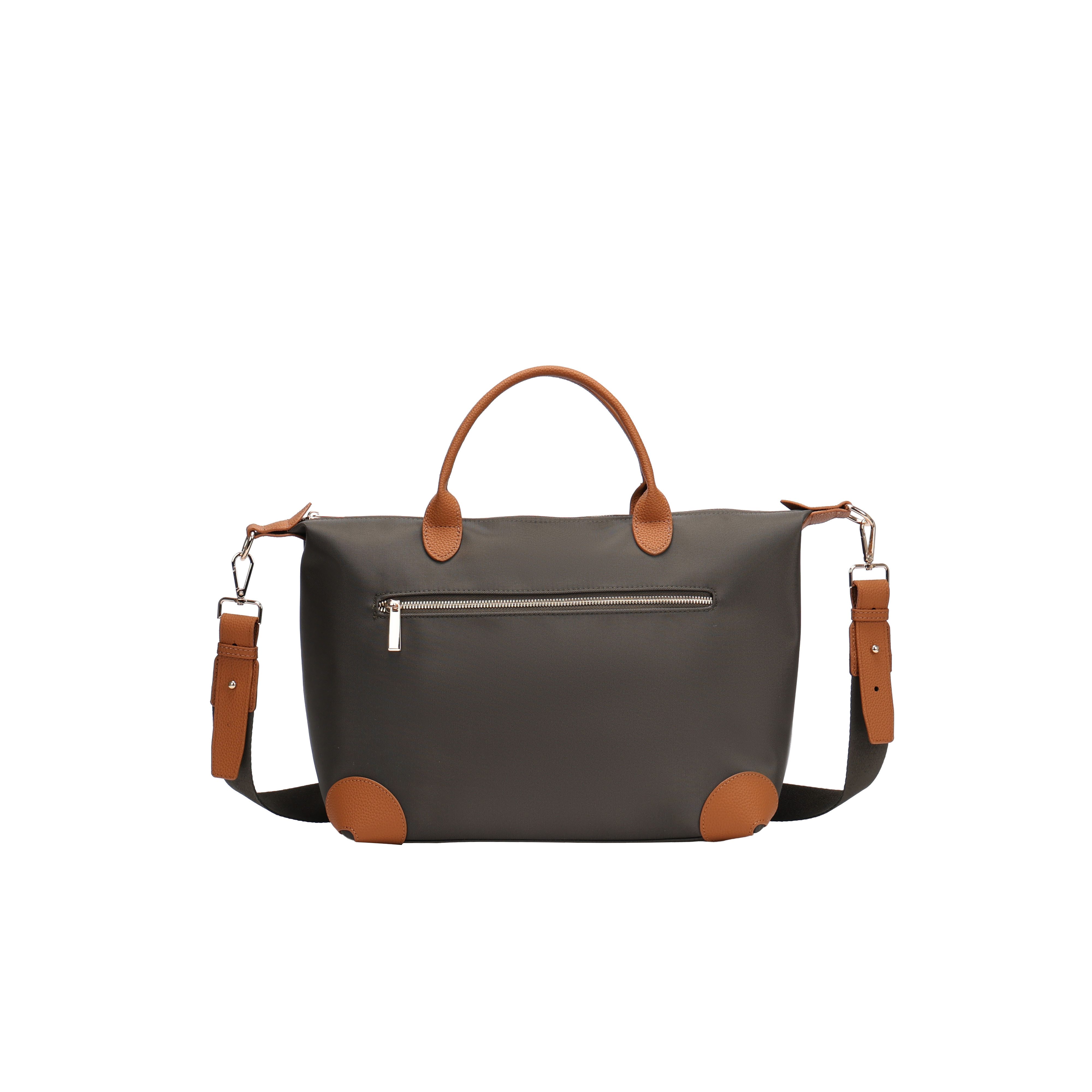 BRISE TASCHE Handtasche Geräumige Textil-Handtasche mit Schulterriemen und Reißverschluss, geräumig, abnehmbarer Schulterriemen, Reißverschlussfächer