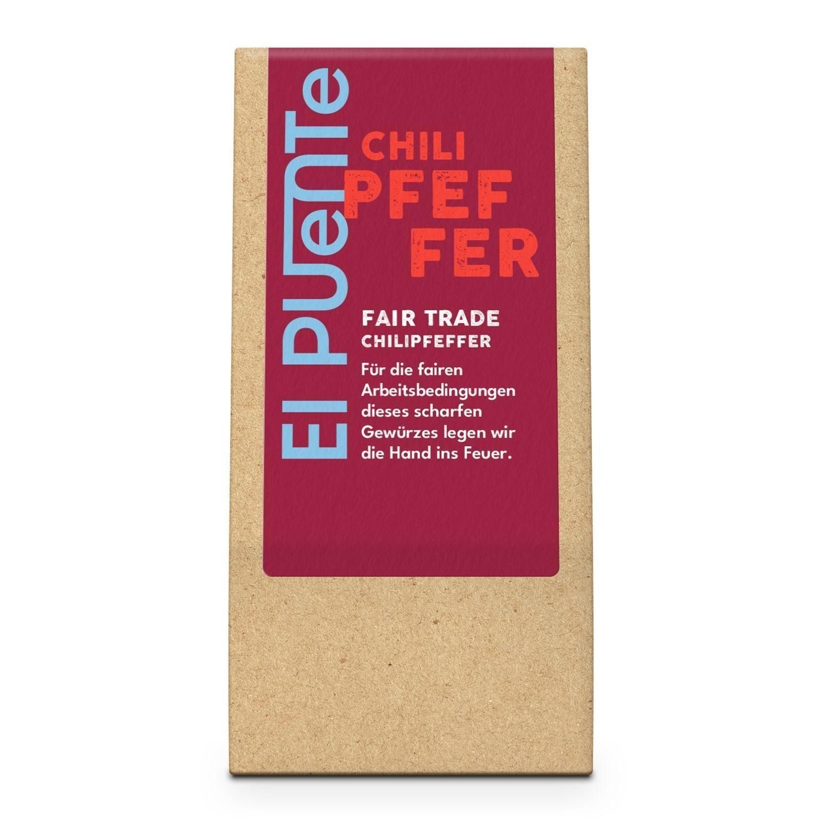 El Puente Gewürz Chili Pfeffer Scharfe Gewürzmischung, Fair Trade, Vegan, Glutenfrei, Fair Trade