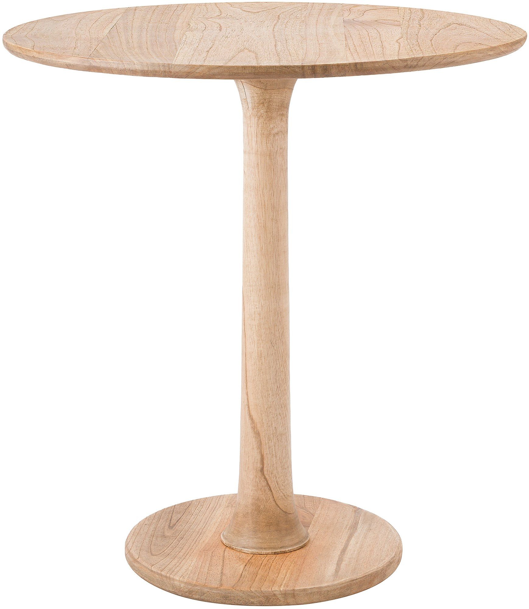 CLP Beistelltisch Beistelltisch Morristown (1er), runder, massiver Holztisch aus Mindi-Holz