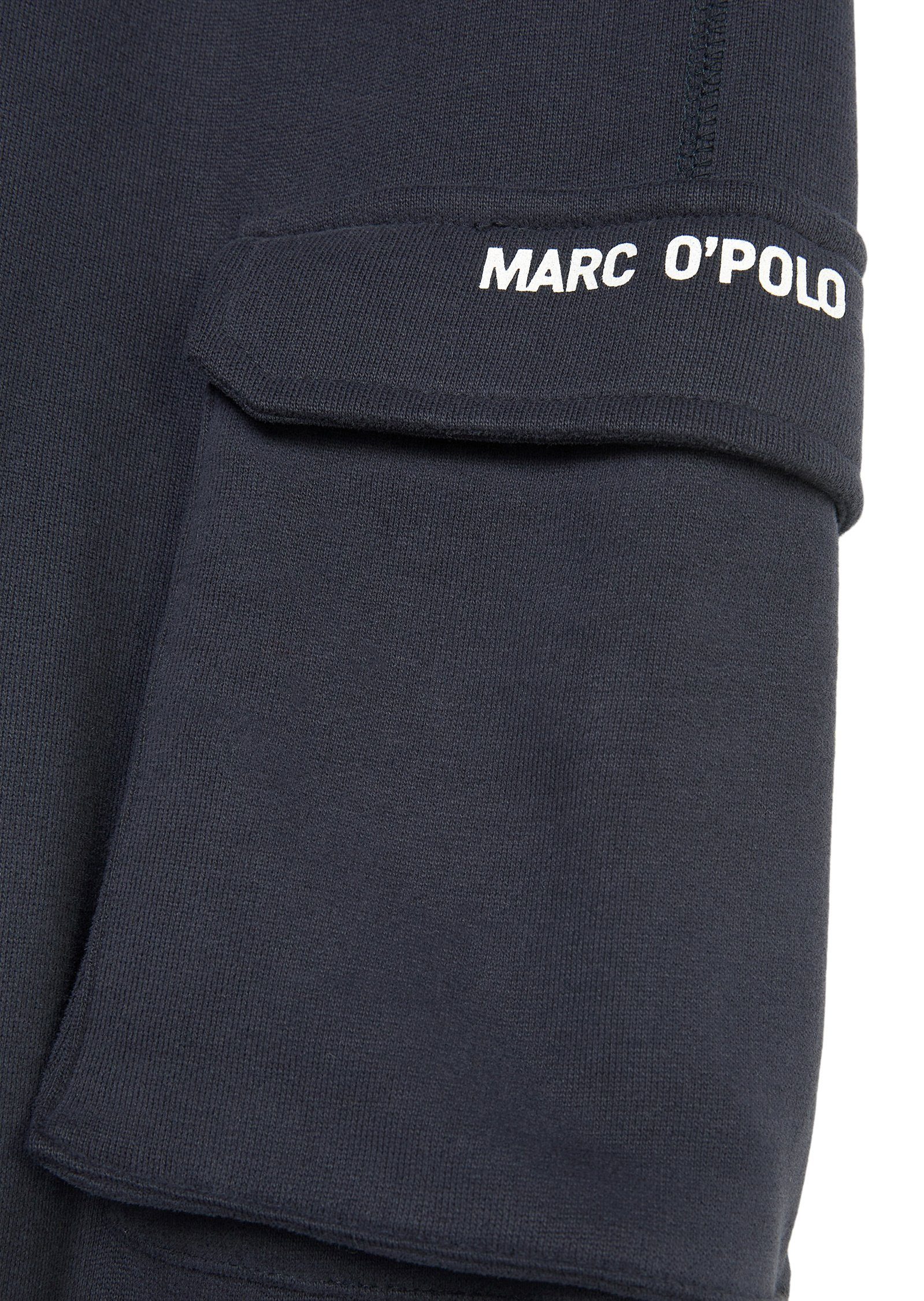 O'Polo Marc Chinohose Bio-Baumwolle blau aus