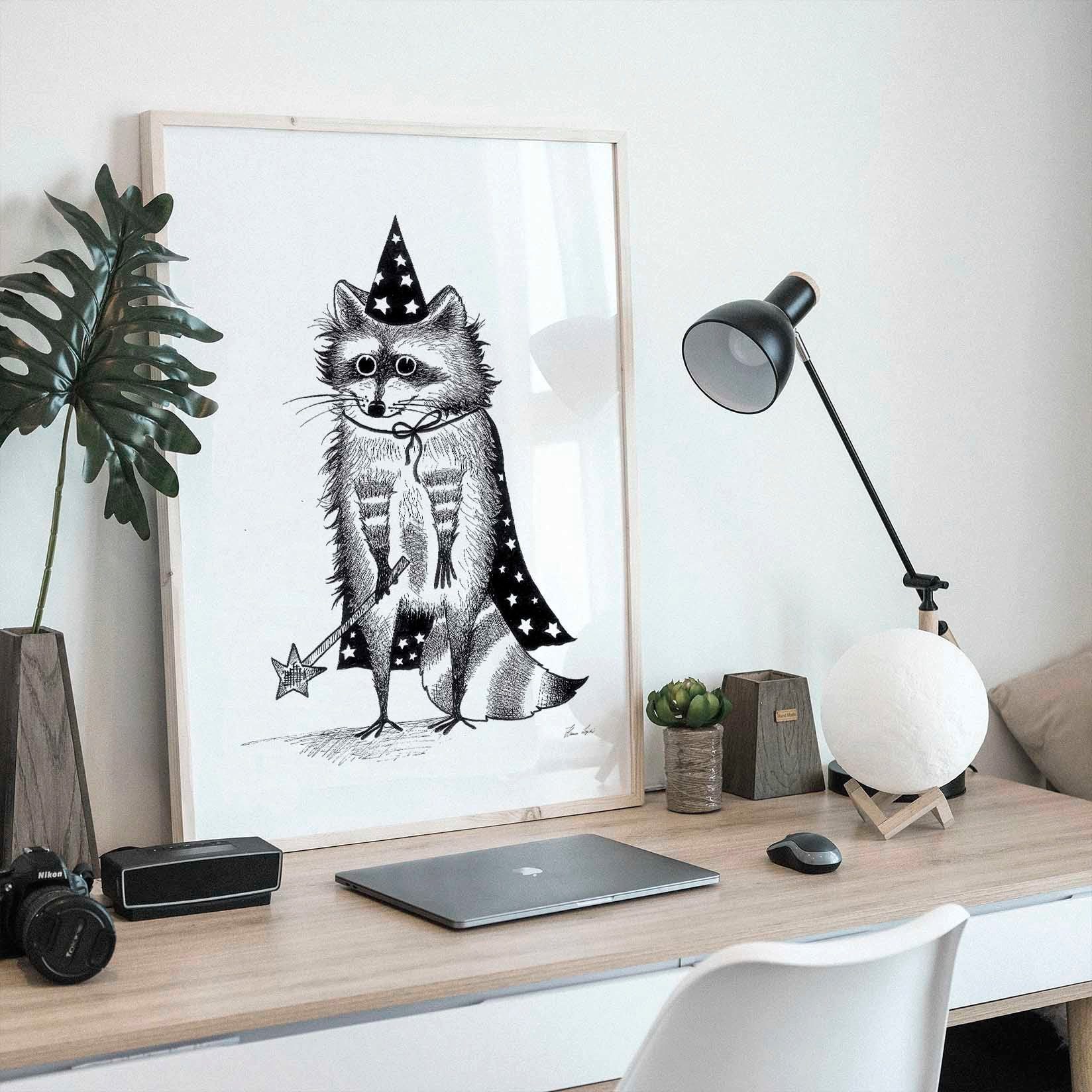 Ligarti Kunstdruck Kunstdruck - Zaubär