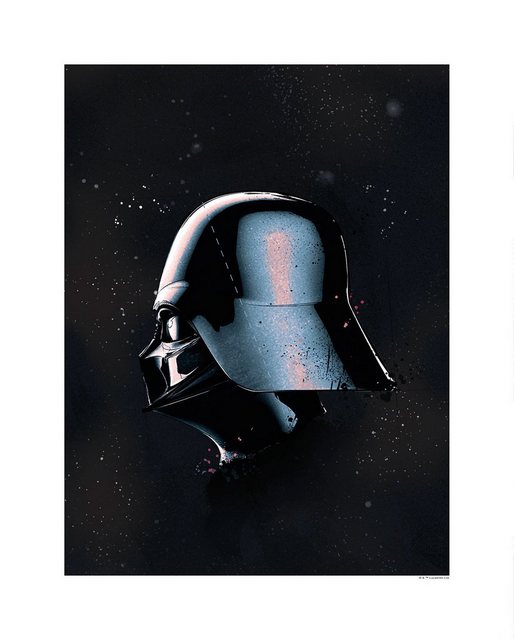 Komar Poster »Star Wars Classic Helmets Vader«, Star Wars-Otto