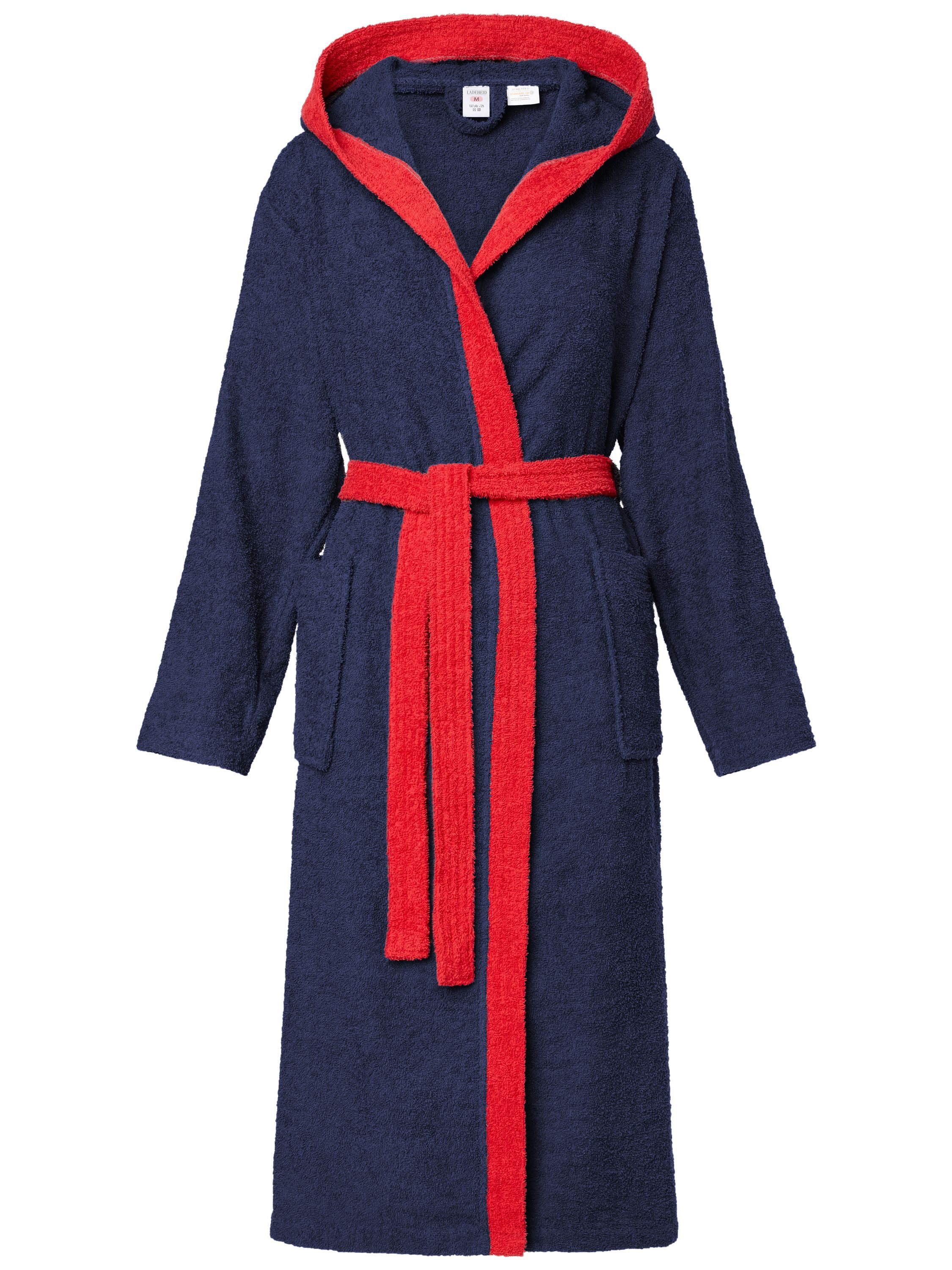 Ladeheid Bademantel Damen Frottee Bademantel aus 100% Baumwolle LA40-191, L günstig online kaufen