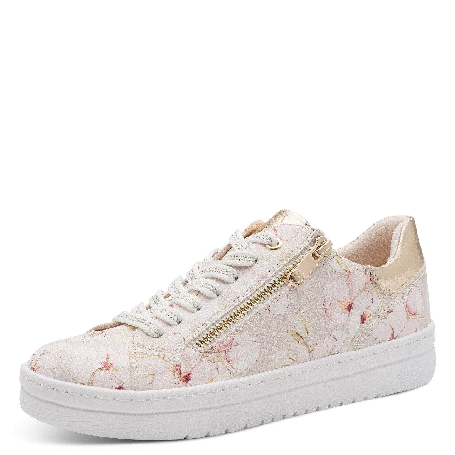 MARCO TOZZI Plateausneaker, Freizeitschuh, Halbschuh, Schnürschuh in vegane günstig online kaufen