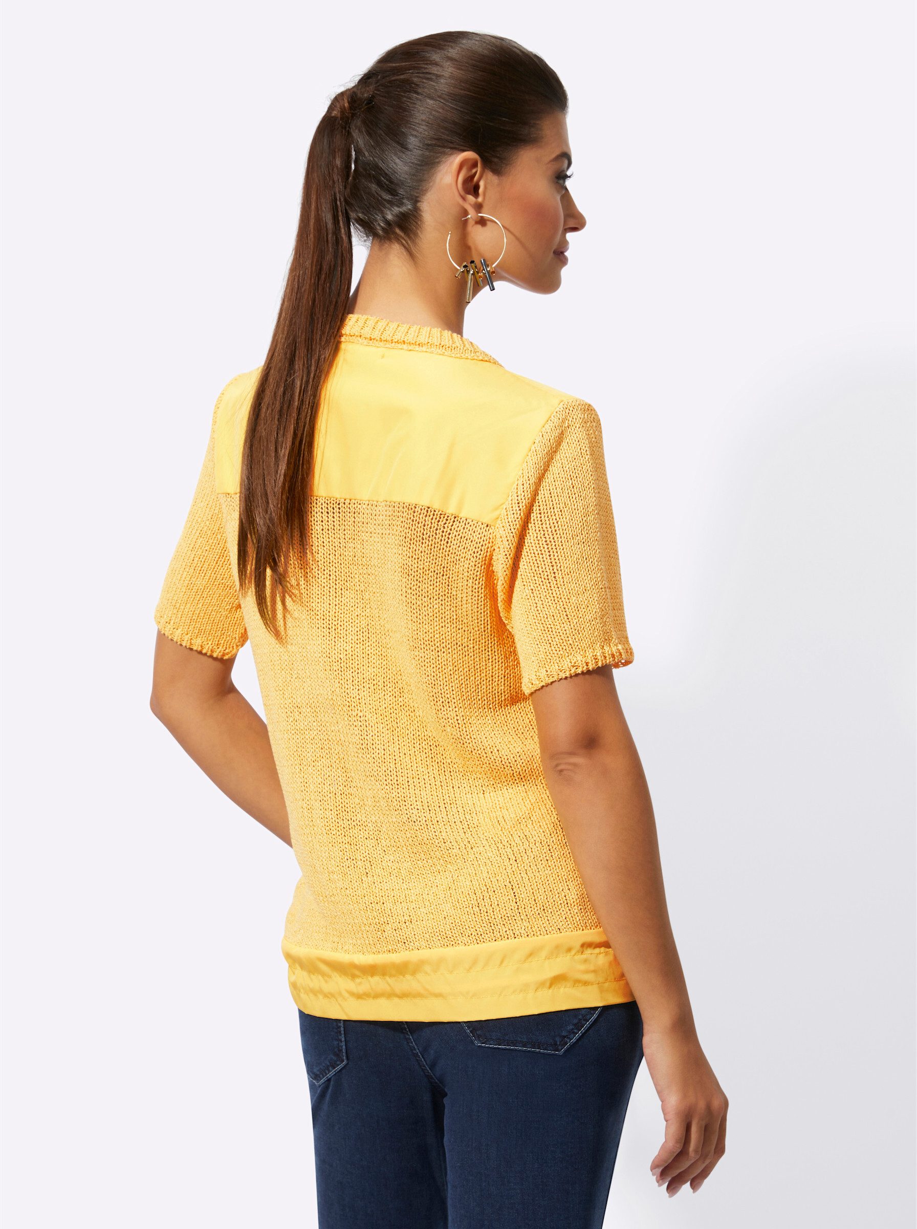 creation L Strickpullover Kurzarmpullover günstig online kaufen