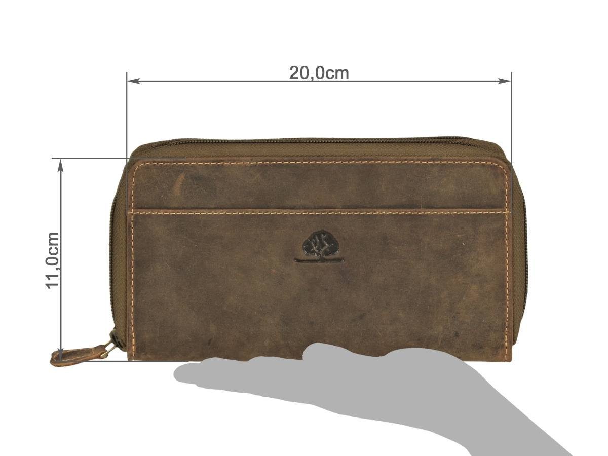 Greenburry Geldbörse Vintage (oA), RFID-Schutz