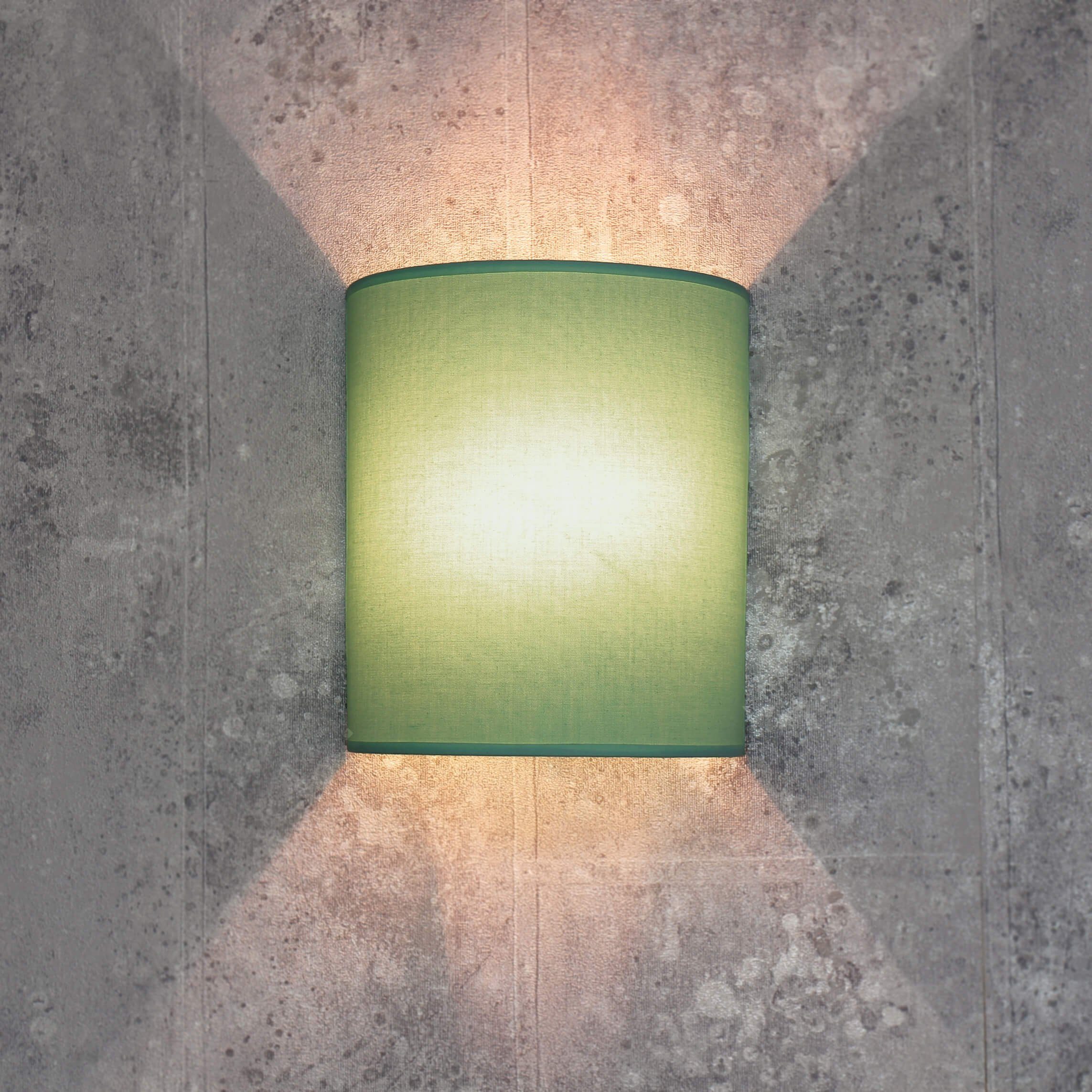 Licht-Erlebnisse Wandleuchte »ALICE«, Wandlampe Stoffschirm in Mint Grün  dekorativ Schlafzimmer Wohnzimmer online kaufen | OTTO