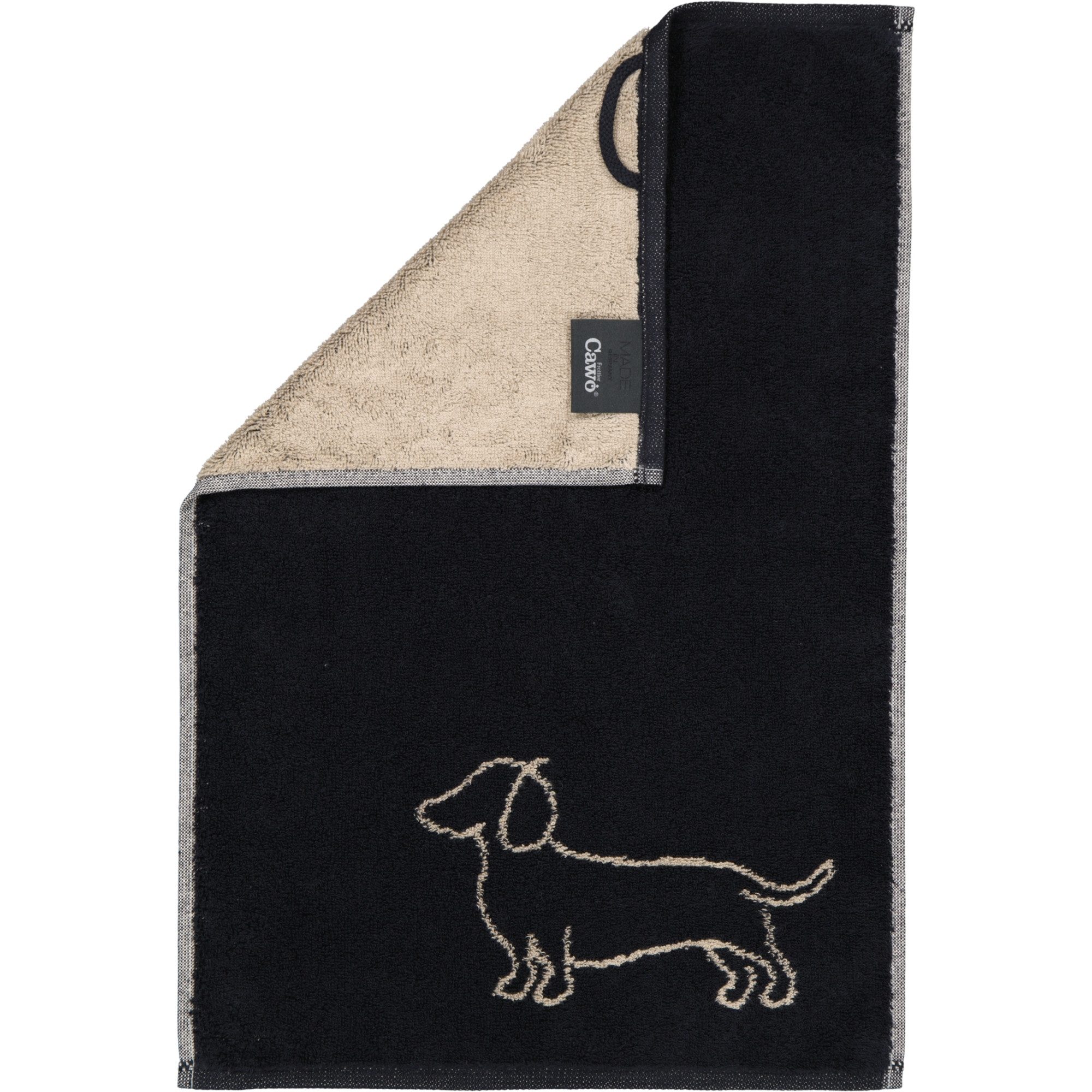 Cawö Handtücher WE LOVE DOGS Companion 6248, 100% Baumwolle (1-St)