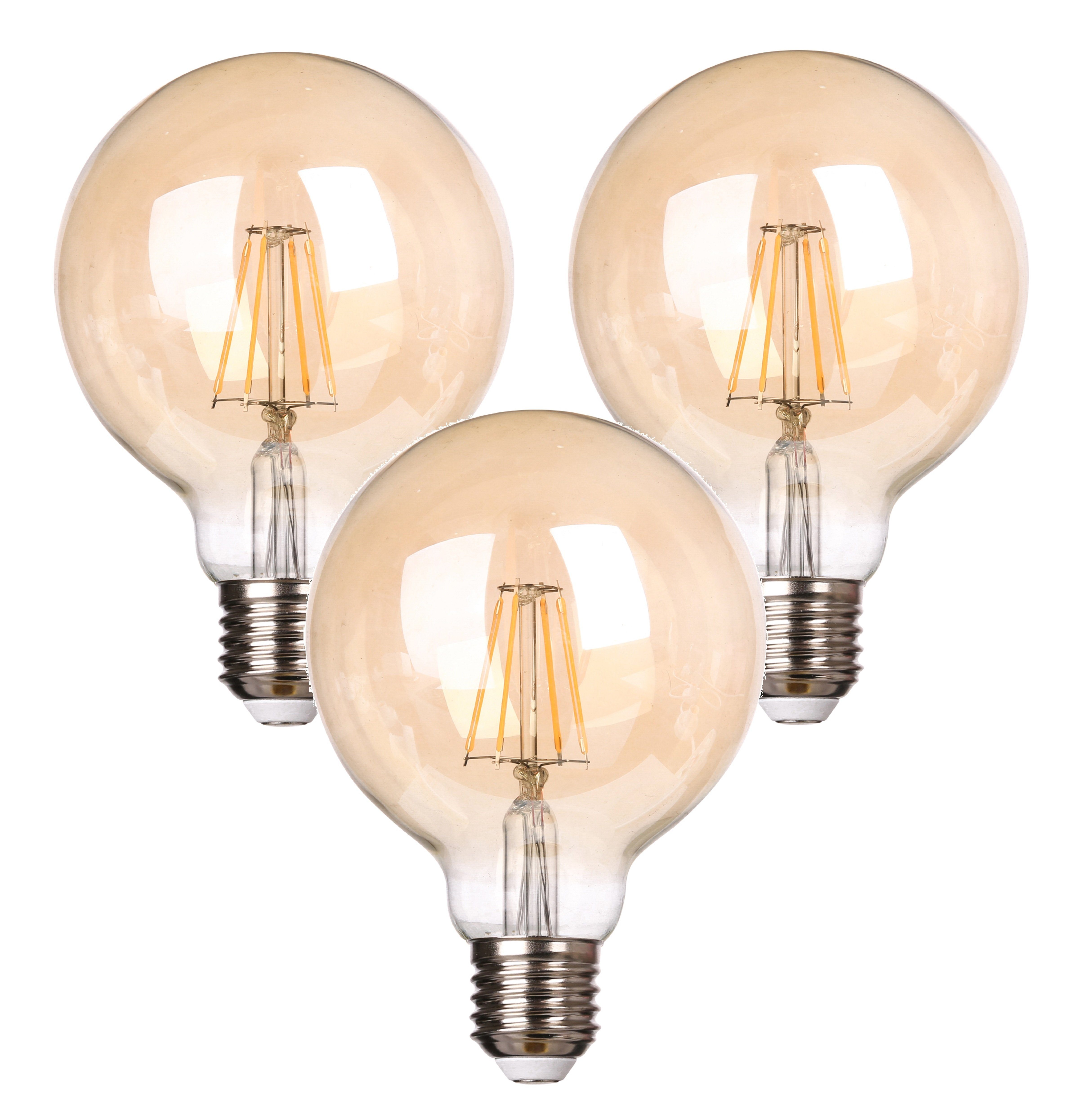 TRANGO LED-Leuchtmittel, 3er Pack E27003-3 LED günstig online kaufen