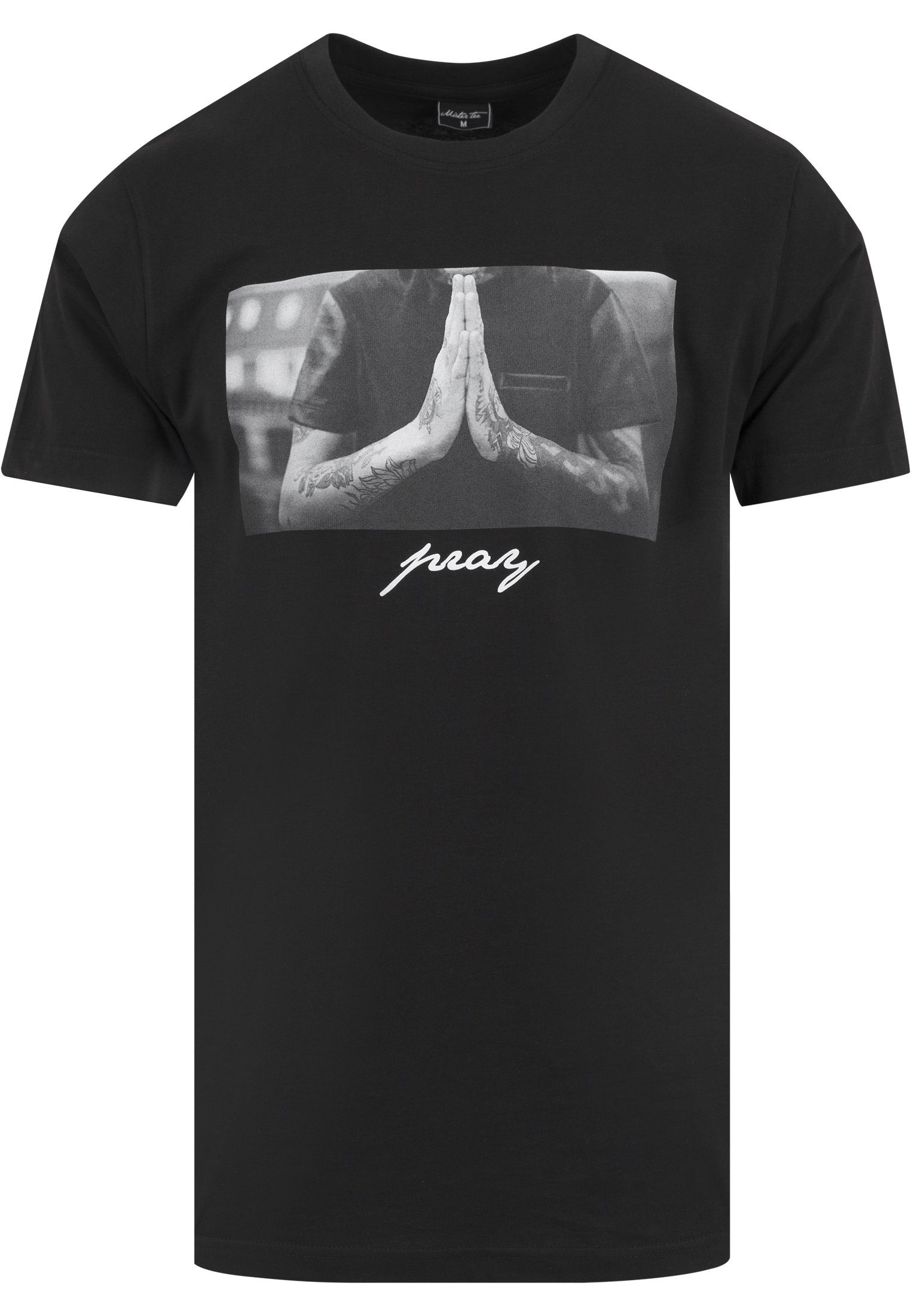 Mister Tee MisterTee T-Shirt Herren Pray Tee black (1-tlg)