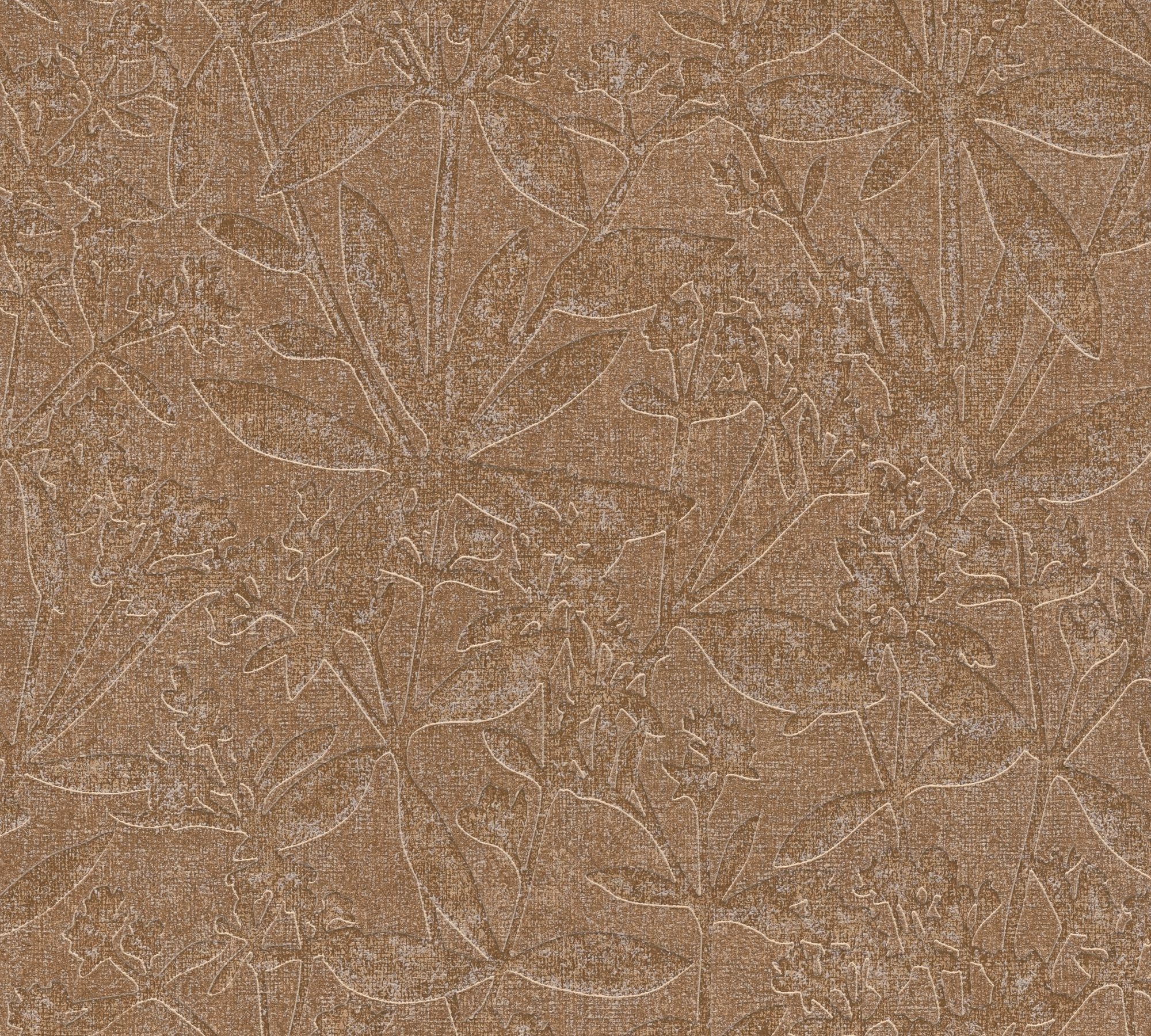 A.S. Création Vliestapete A.S. Création Terra, Florale Tapete, braun, beige 389246