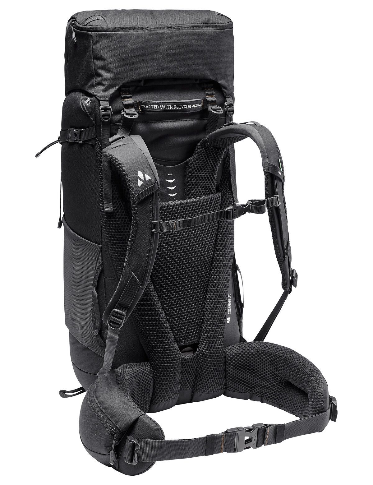 VAUDE Trekkingrucksack Astrum EVO 70+10, Rucksack für Backpacking, Reisen und Trekking, 70+10 Liter
