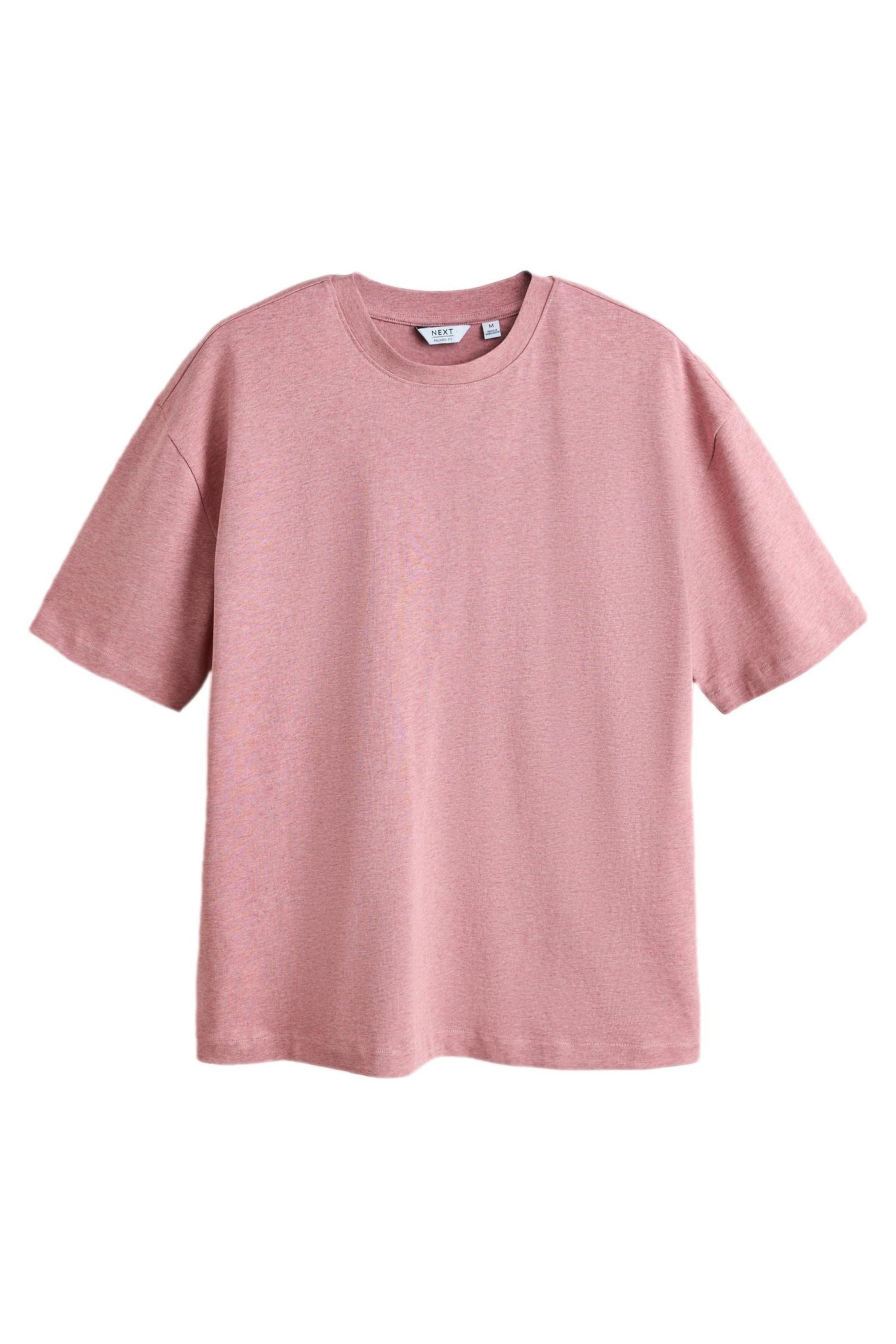 Next T-Shirt Schweres T-Shirt im Relaxed Fit (1-tlg)