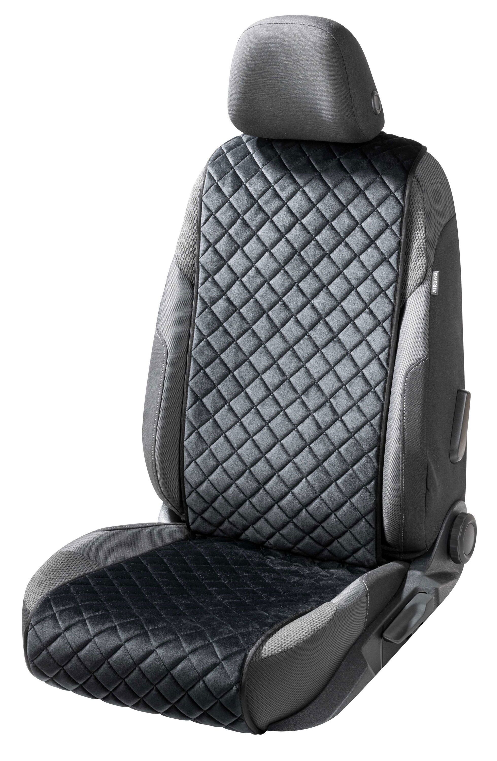 WALSER Autositzauflage Sitzaufleger Comfortline Luxor, 1 Stück, 0-tlg.