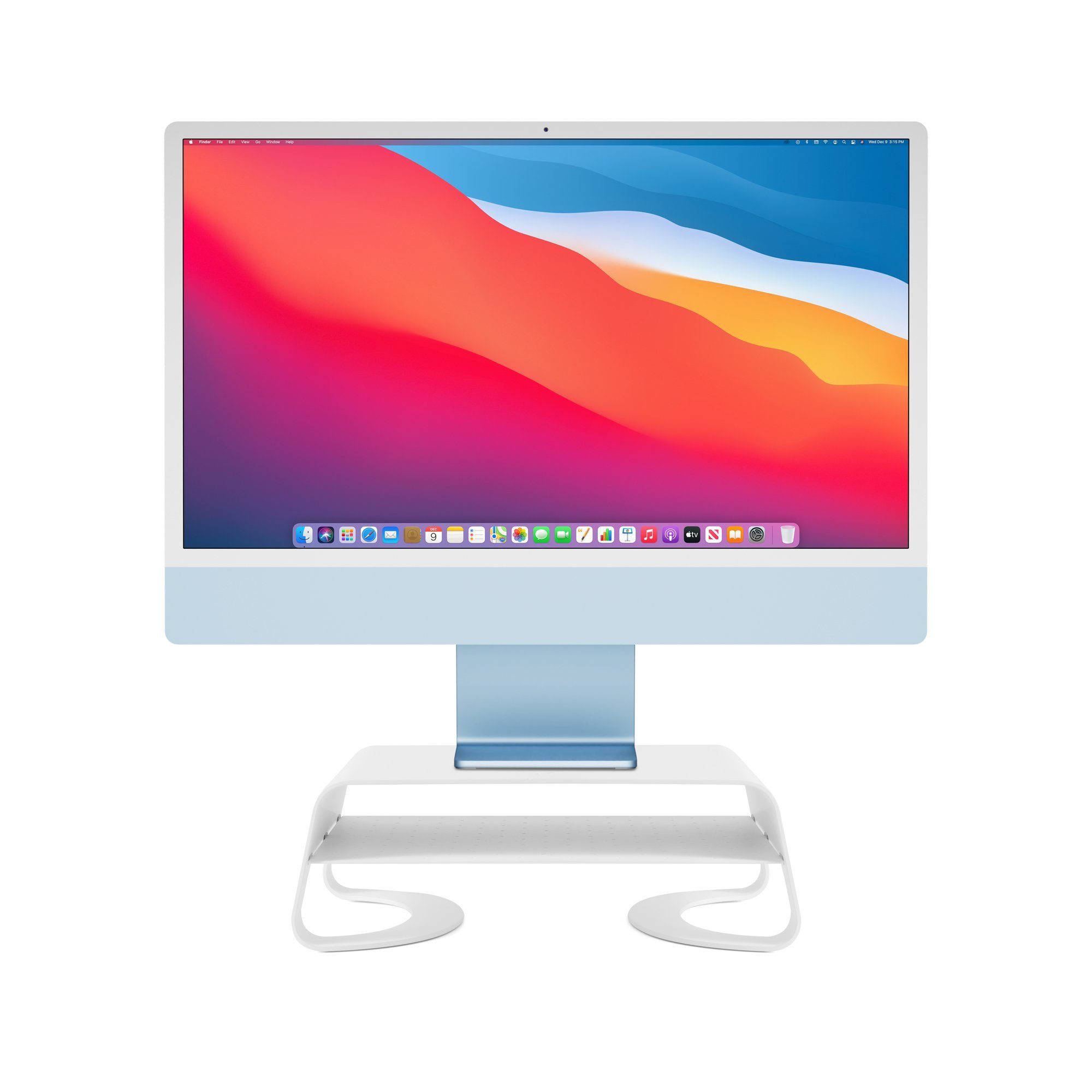 Twelve South Curve Riser Desktop Monitor Stand für iMac, weiss  Laptop-Ständer