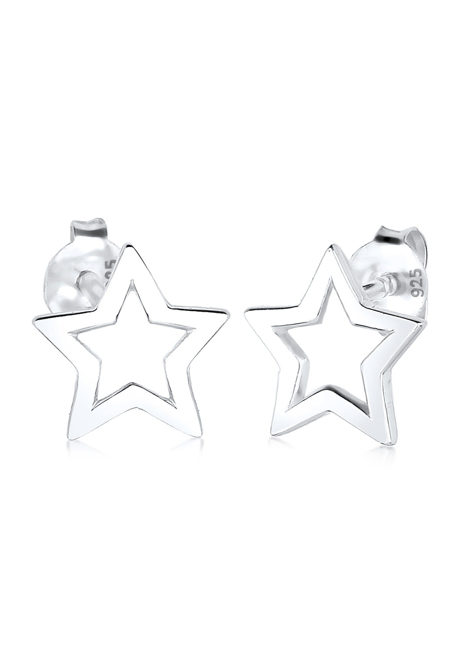 Elli Paar Ohrstecker Stecker Stern Trend Astro 925 Silber, Sterne günstig online kaufen