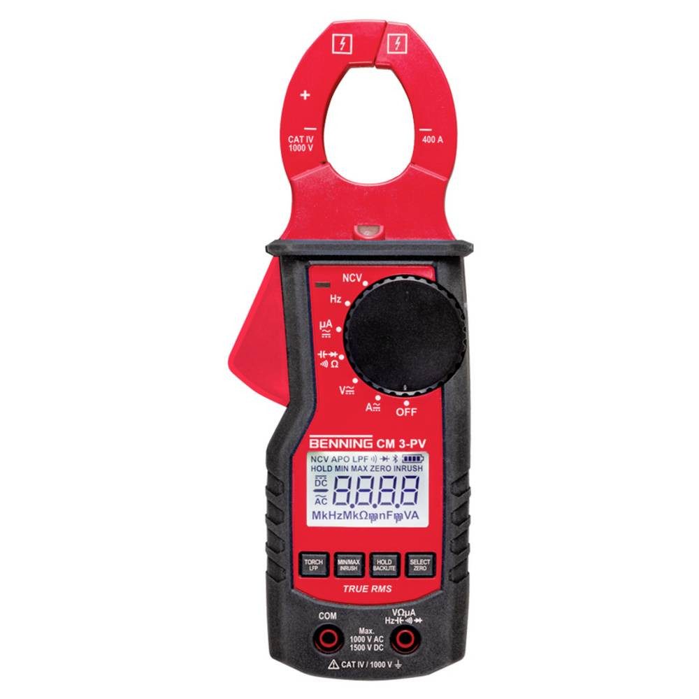Benning Multimeter CM 3-PV Stromzange, Multimeter und Netzgerät 11001235