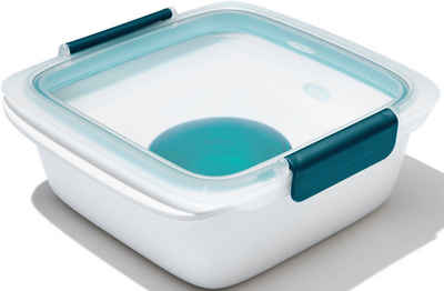 OXO Good Grips Salatbox Prep and Go, Kunststoff, Silikon, (1-tlg), 1,5 Liter