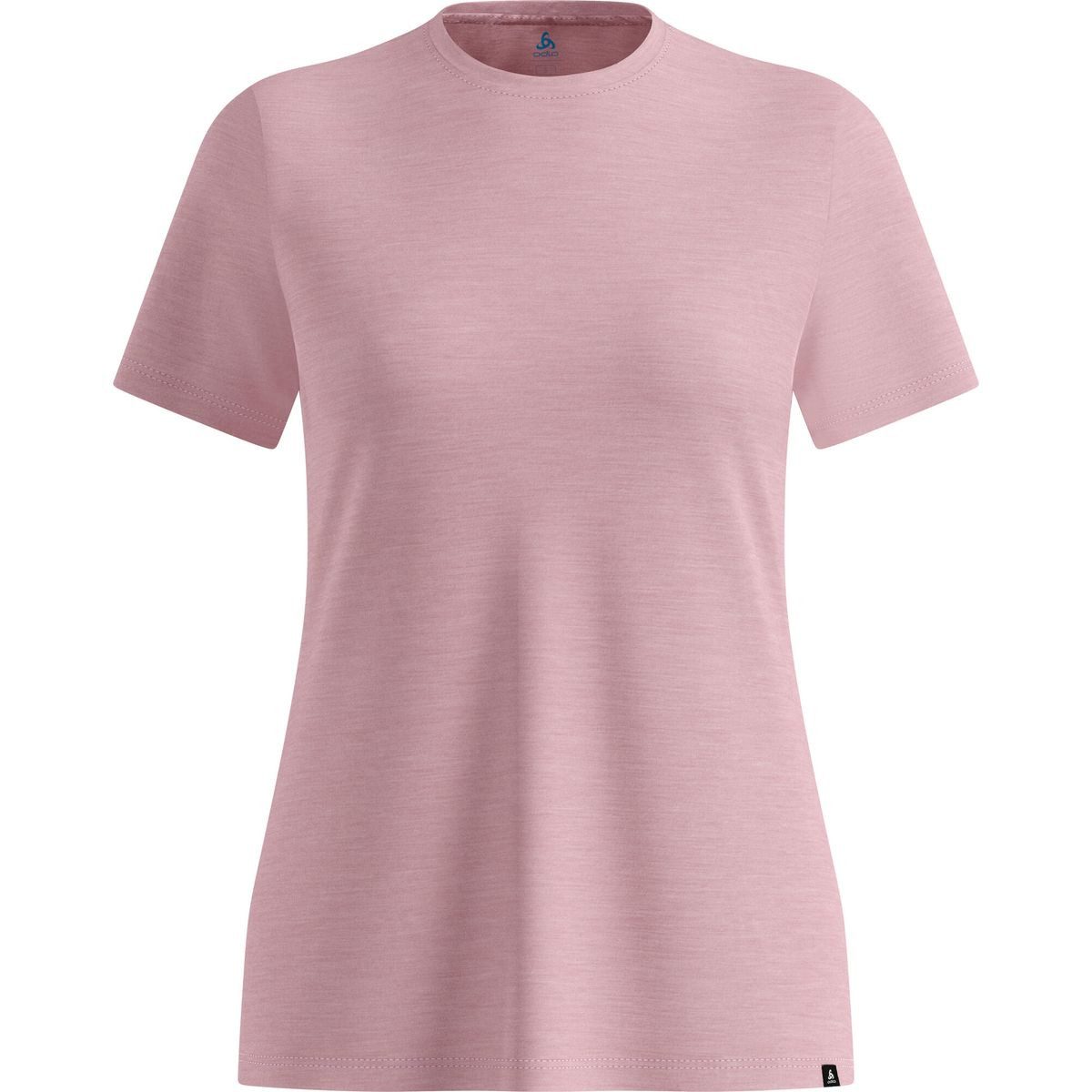 Odlo Kurzarmshirt The Ascent Merino-blend 130 T-shirt Perfekter Begleiter für aktive Sommertage mit kühlendem Komfort aus