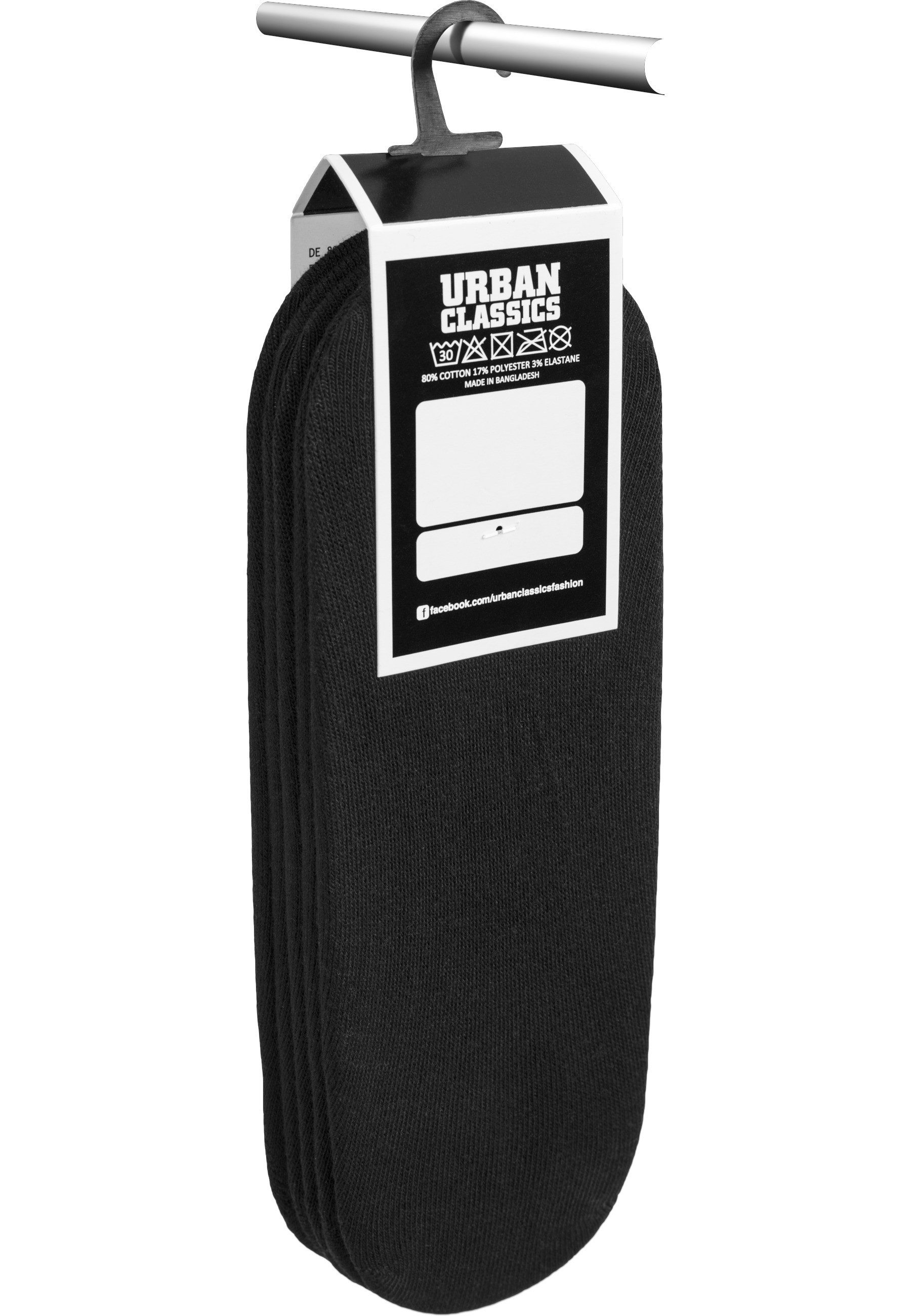 URBAN CLASSICS Strümpfe Urban Classics Unisex Invisible Socks 5-Pack (1-Paar)