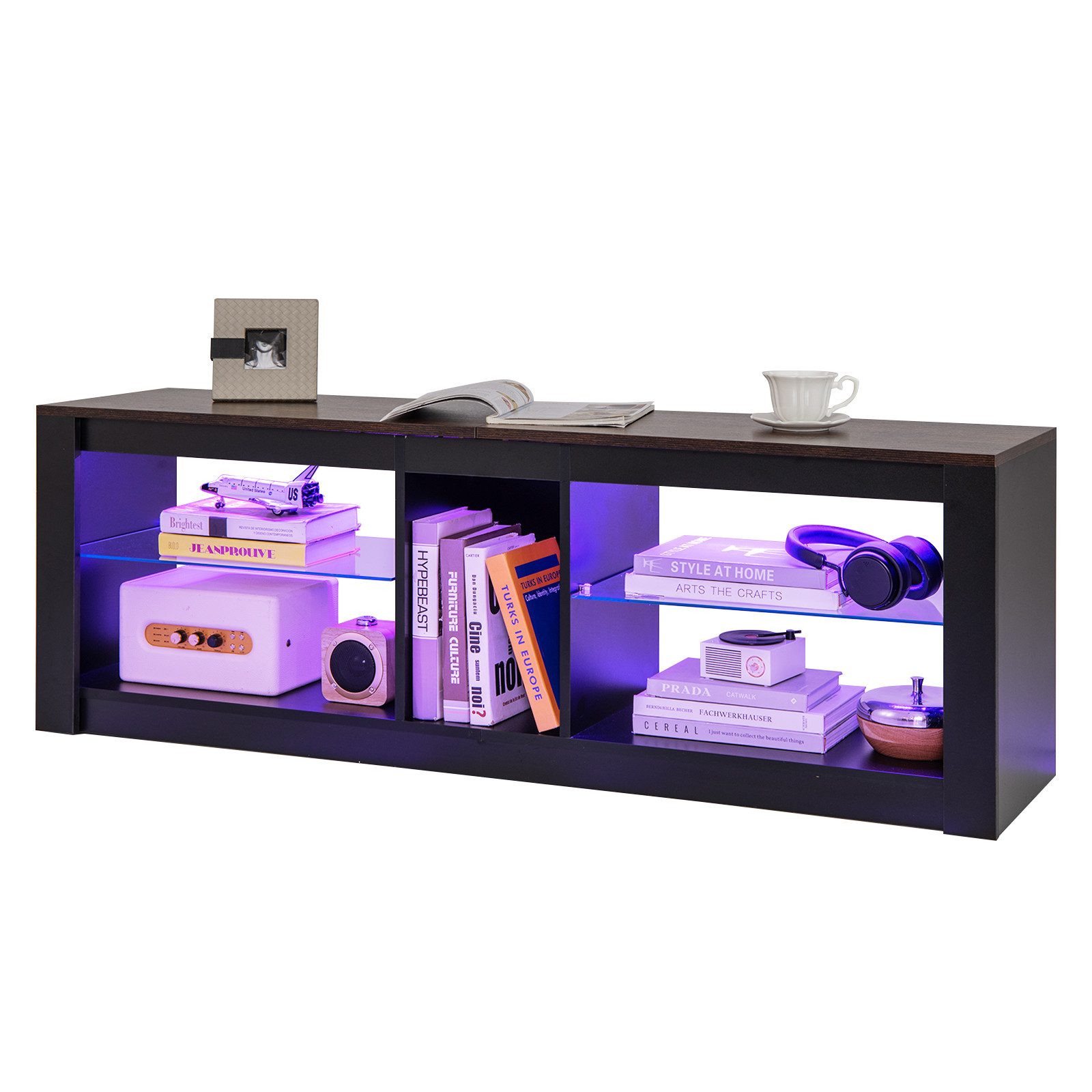 COSTWAY TV-Schrank mit LED, 20 Farben, günstig online kaufen