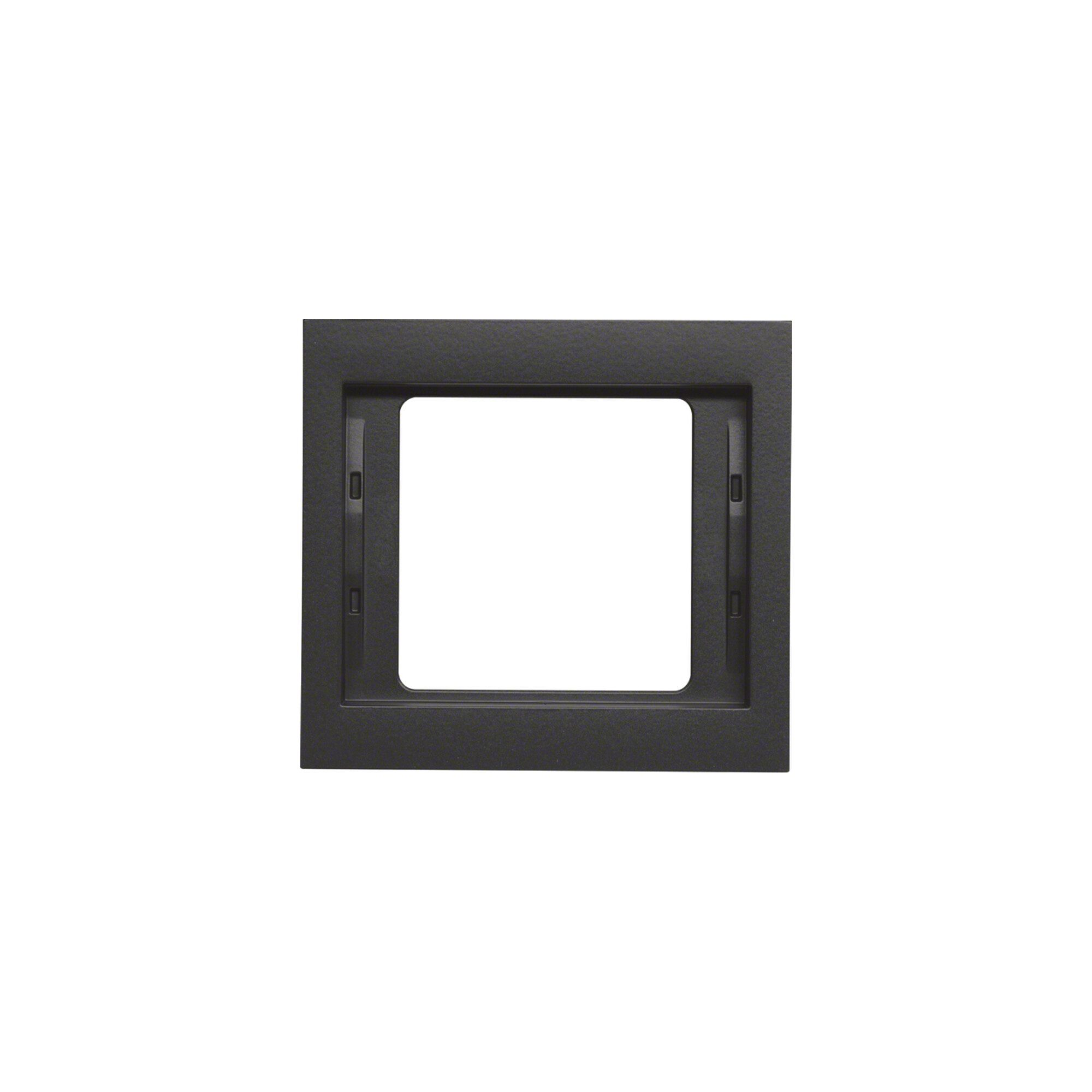 Berker Berker Rahmen K.1 1fach anthrazit matt 13137006 Installationskabel