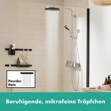 hansgrohe Duschsystem Pulsify S, 1 Strahlart(en), Komplett-Set, 26cm, mit ShowerTablet Select 400, chrom