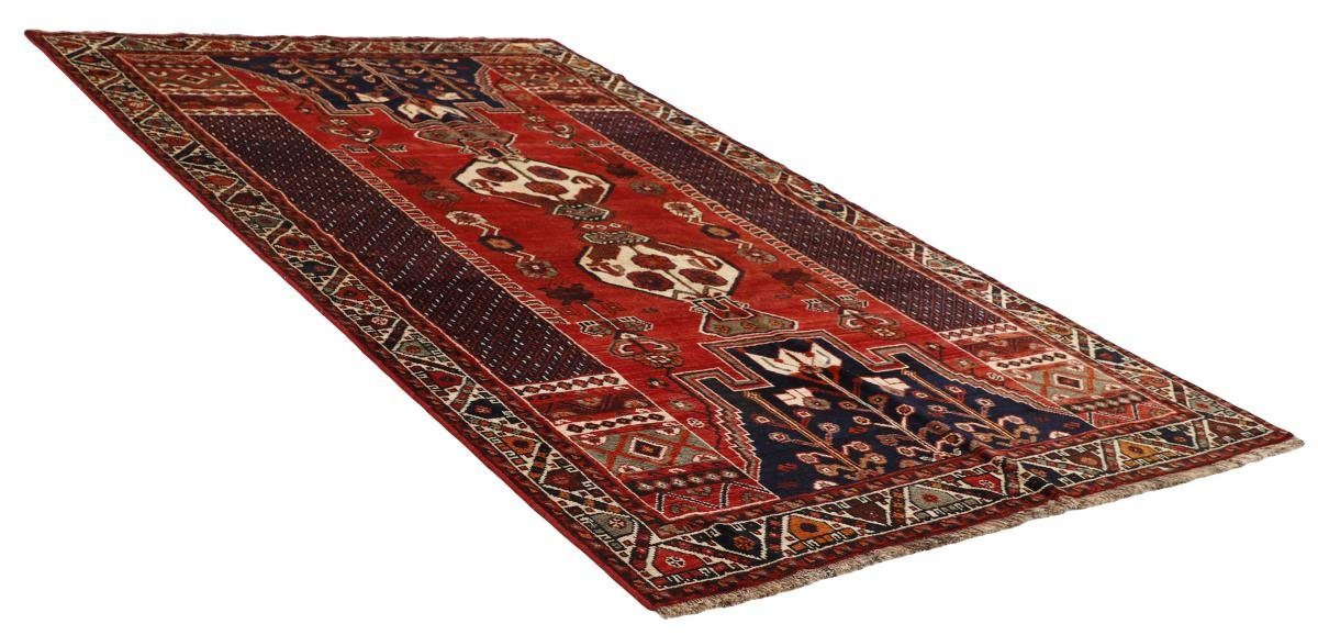 Orientteppich rechteckig, 164x274 Shiraz Orientteppich mm Trading, Handgeknüpfter / 10 Perserteppich, Nain Höhe: