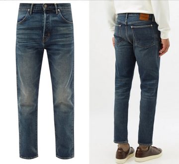 Tom Ford 5-Pocket-Jeans TOM FORD SELVEDGE DENIM TAPERED FIT PANTS JEANS HOSE TROUSERS MADE IN