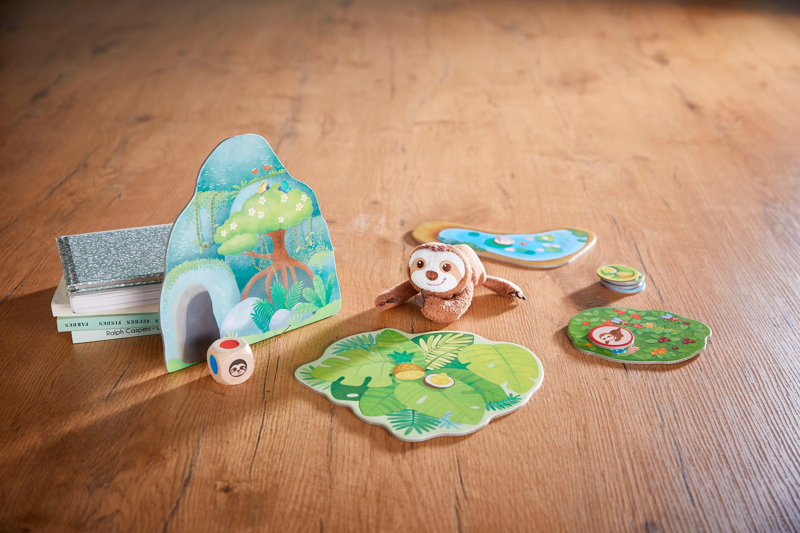 Haba Spielesammlung Meine ersten Spiele - Faultier, komm mit!, Kleinkindspiel