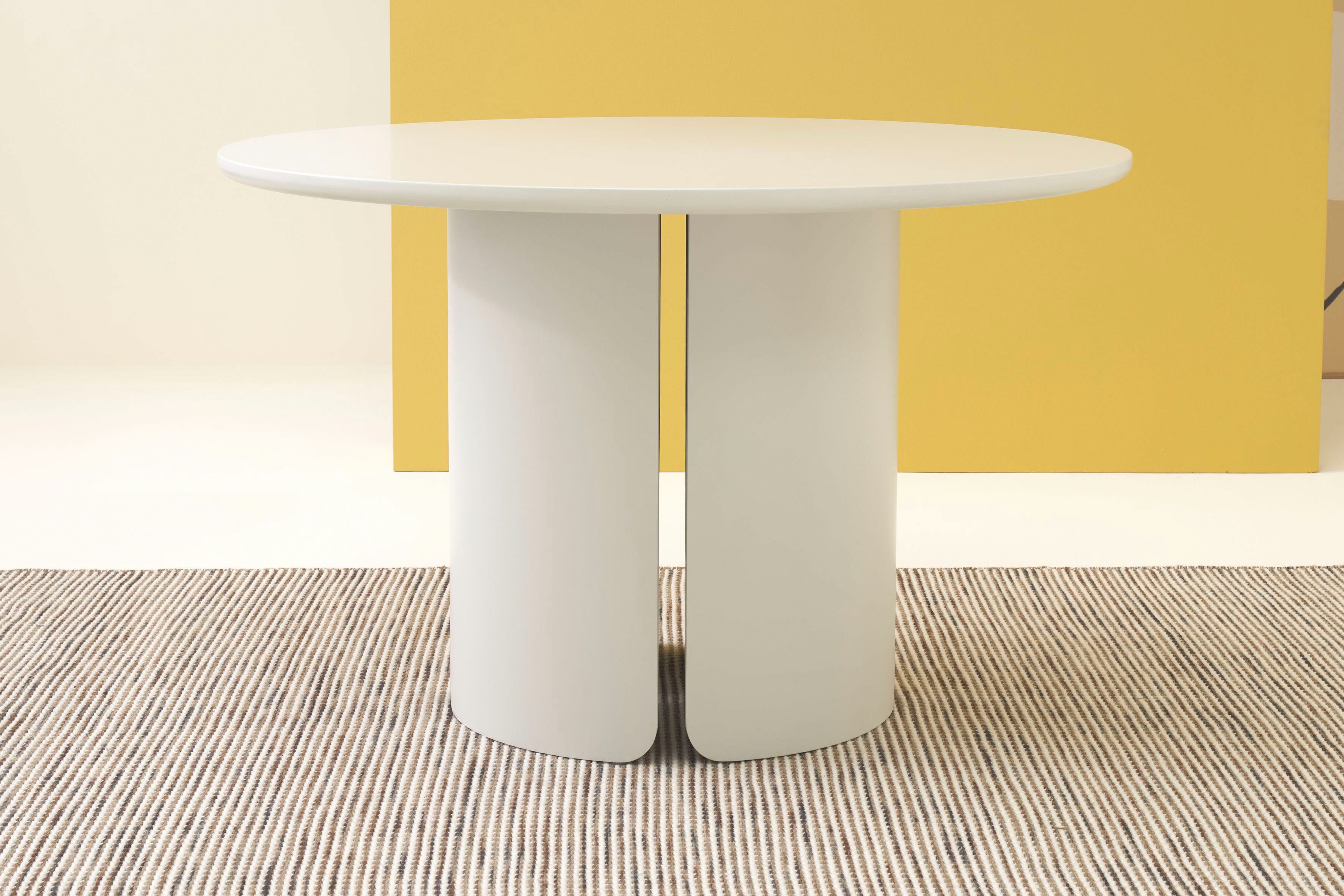 SCHÖNER WOHNEN-Kollektion Esstisch HARSTAD (1-St), 120 cm, mit variabel montierbarem Untergestell