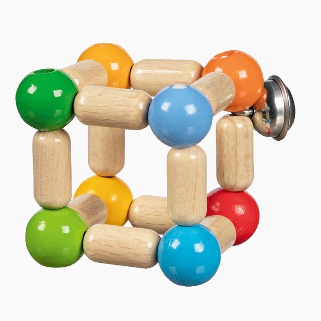 goki Greifspielzeug Greifling Elastik Würfel klein (packung, 1-tlg., set), perfekt für kleinste Hände geeignet