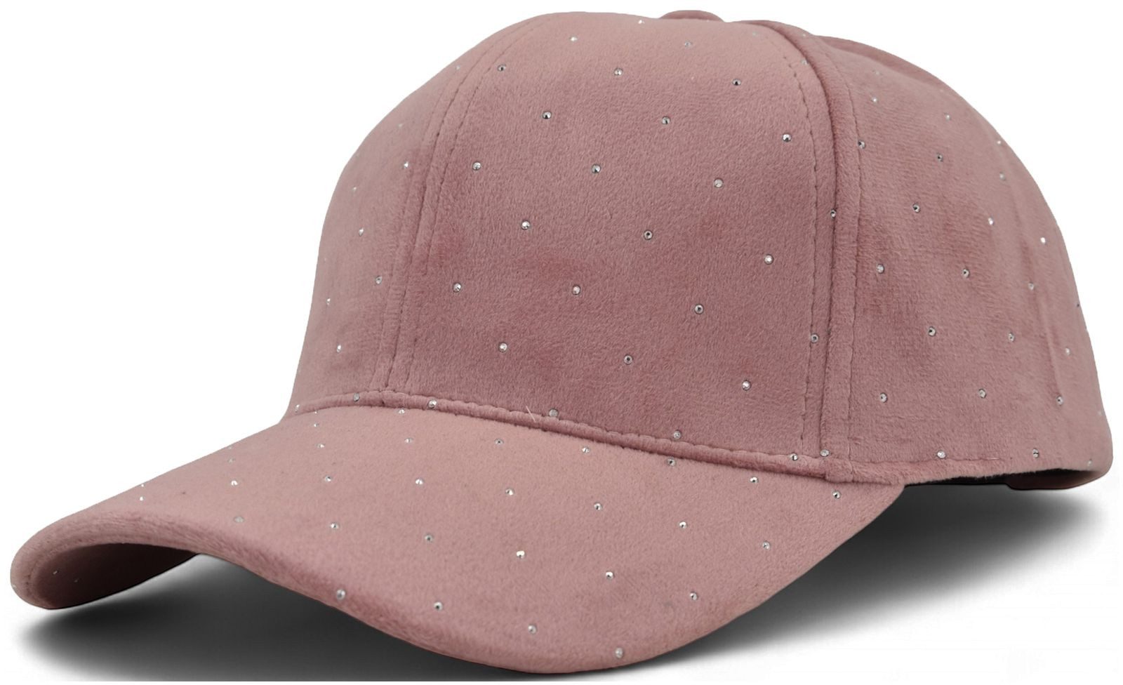 styleBREAKER Baseball Cap Samt Baseball Cap mit Strass (1-St)