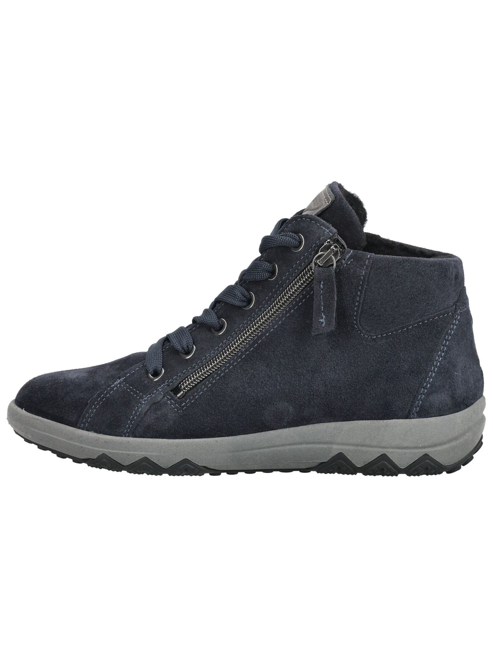 Waldläufer Waldläufer Stiefelette Veloursleder Schnürstiefelette