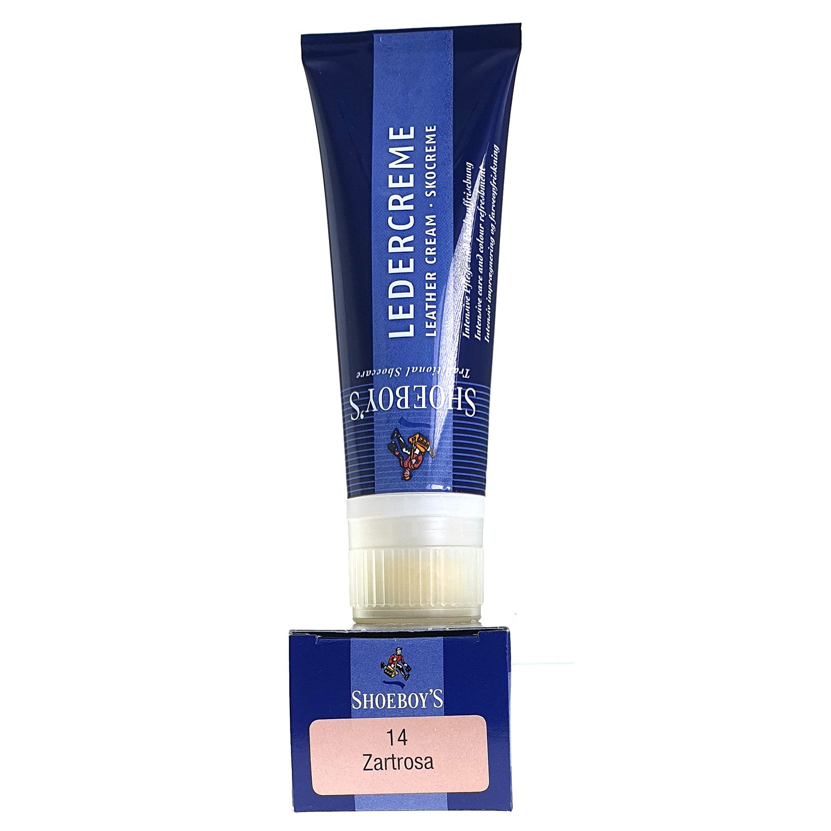 Shoeboys Shoeboys Ledercreme 75ml Zartrosa / Hellrosa Schuhcreme