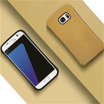 Cadorabo Handyhülle Samsung Galaxy S7 Samsung Galaxy S7, Hard Cover - Hybrid TPU Silikon Handy Schutzhülle Back Cover Bumper