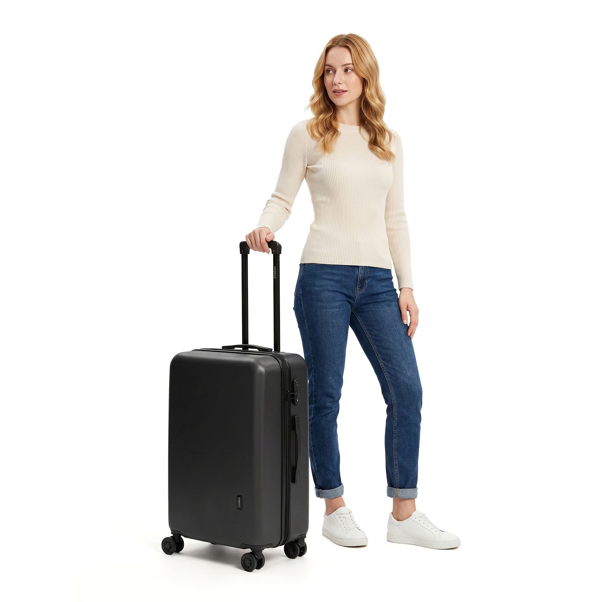 Redolz Hartschalen-Trolley Essentials 09, 4 Rollen, ABS