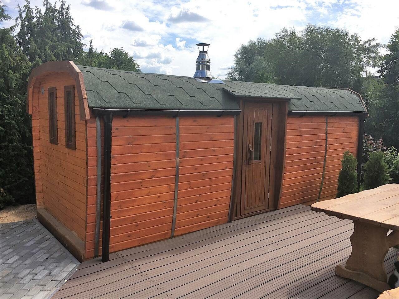 Fasssauna Holzsauna Gartensauna Saunafass Sauna Fasssauna Outdoor Sauna