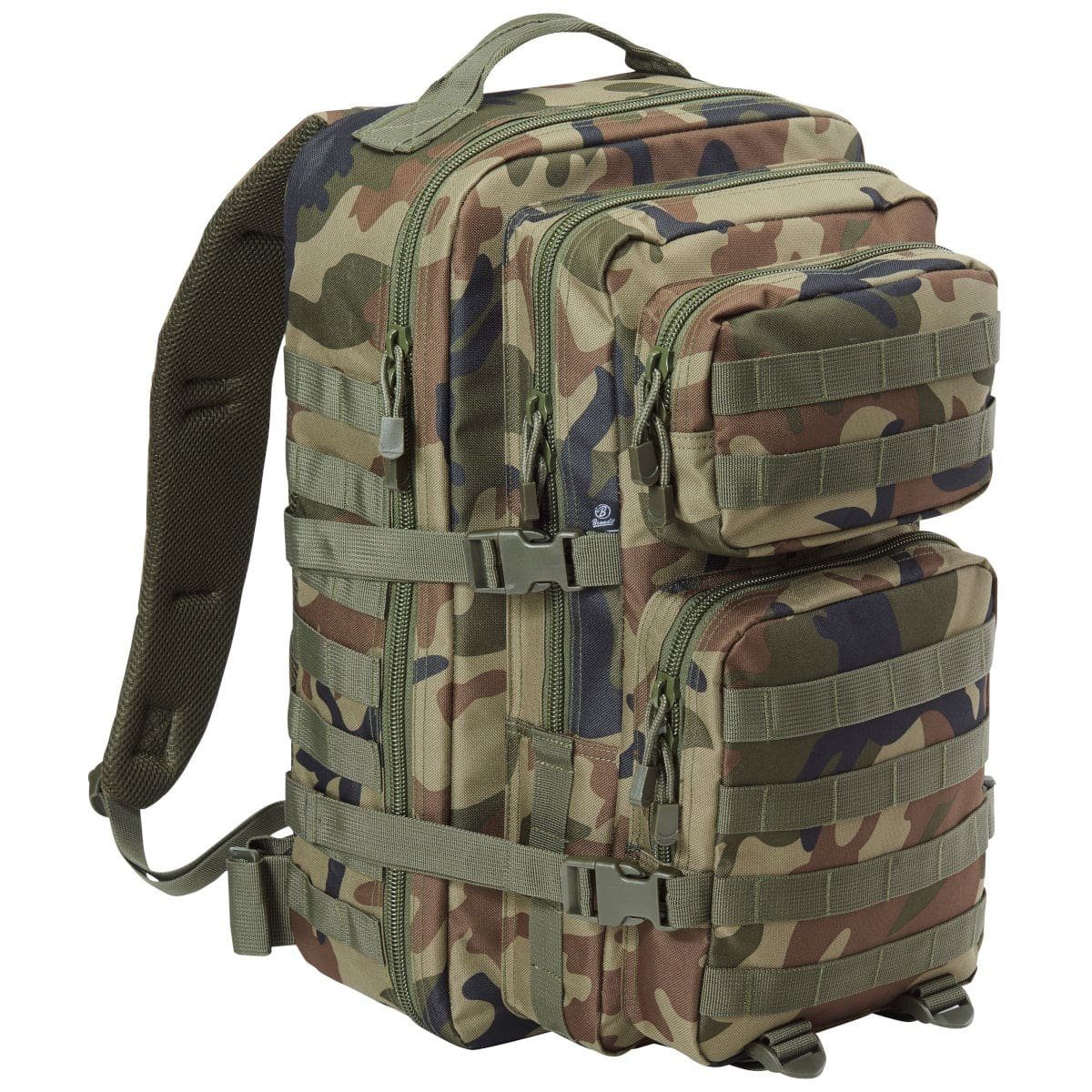 Brandit Trekkingrucksack US Assault Pack Cooper Rucksack Woodland